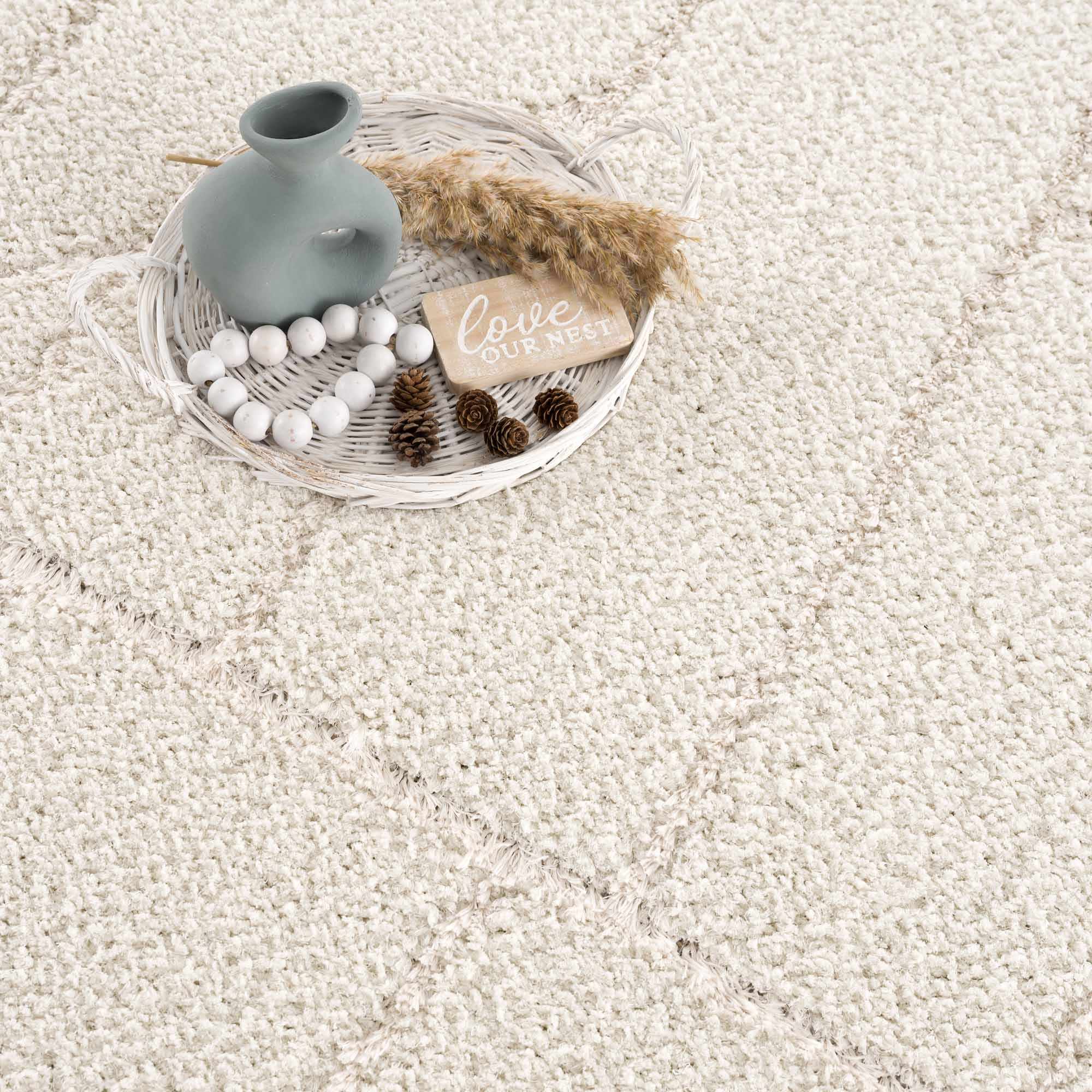 Andia Cream Area Rug - Decor Addict, LLC