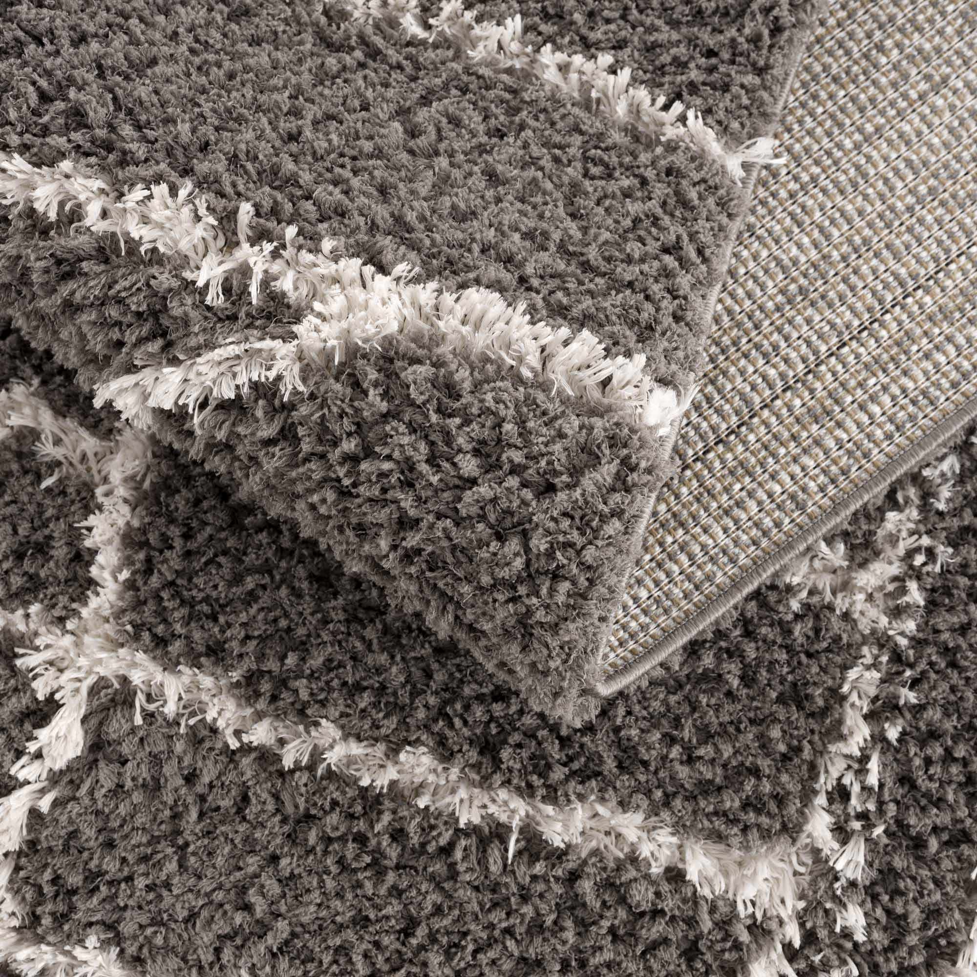 Andia Charcoal Area Rug - Decor Addict, LLC