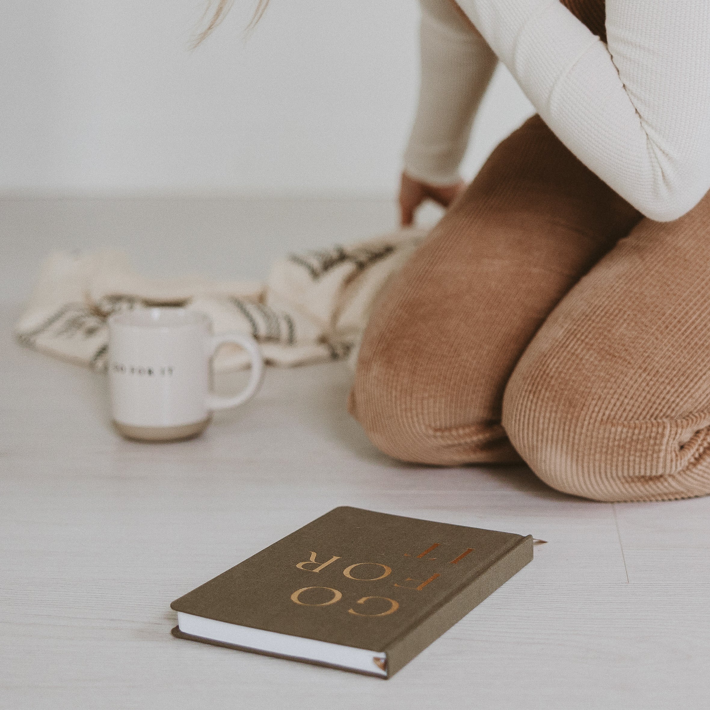 Go For It Fabric Journal - Decor Addict, LLC