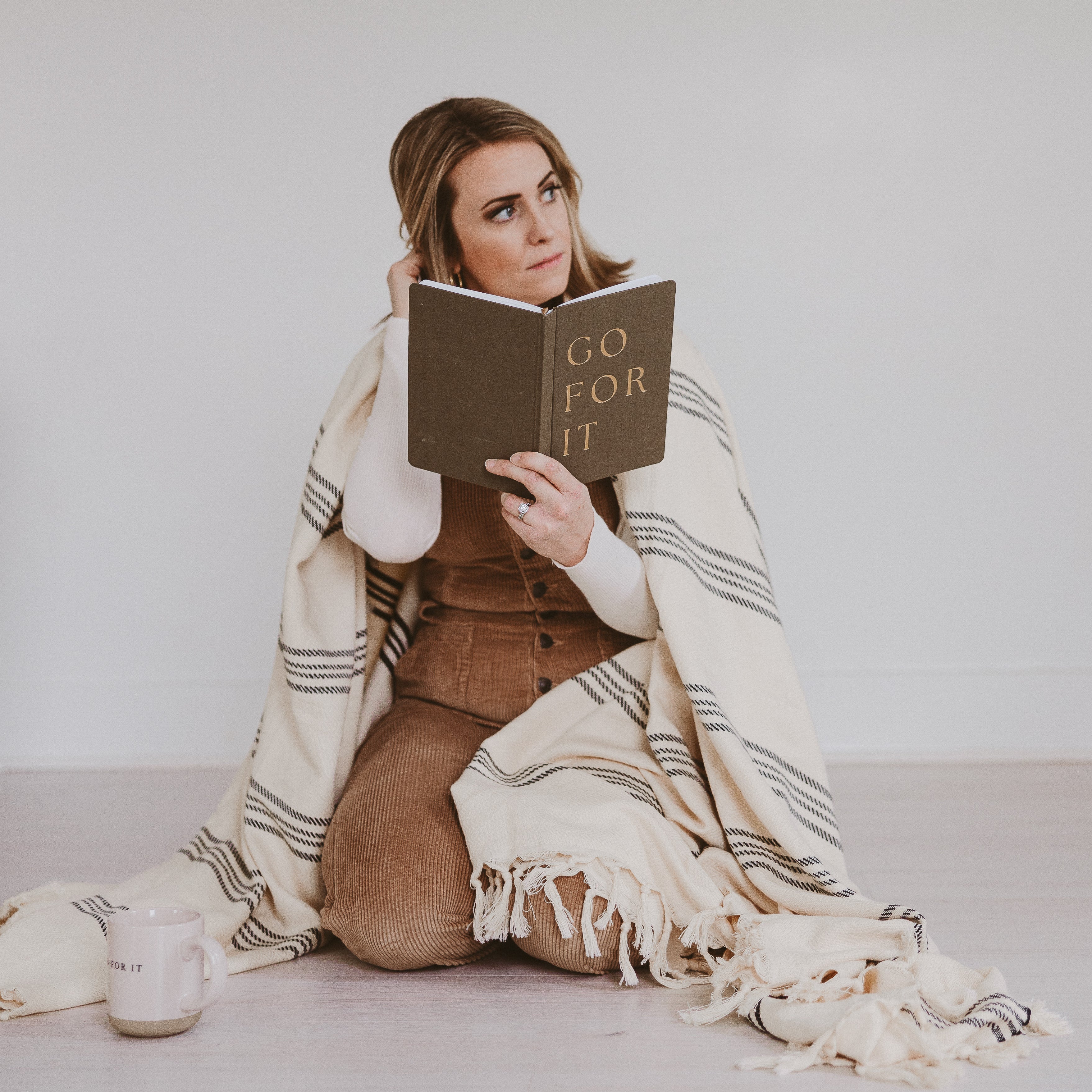 Go For It Fabric Journal - Decor Addict, LLC