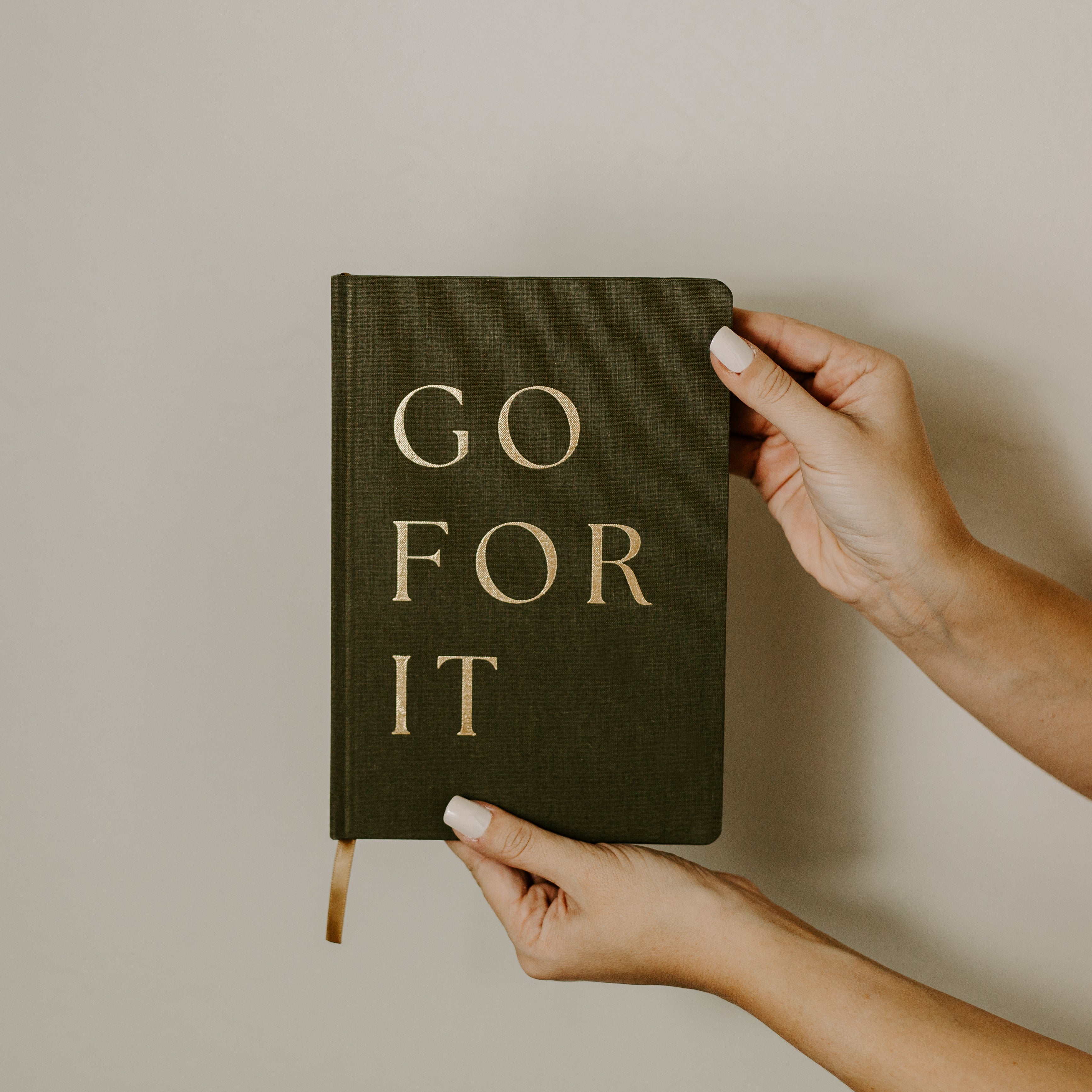 Go For It Fabric Journal - Decor Addict, LLC
