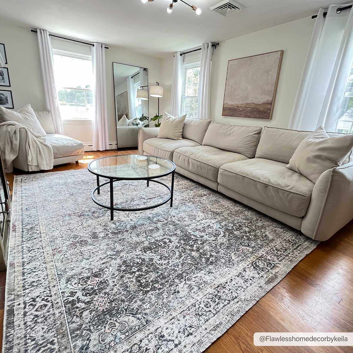 Olive Holi-2304 Washable Area Rug - Decor Addict, LLC