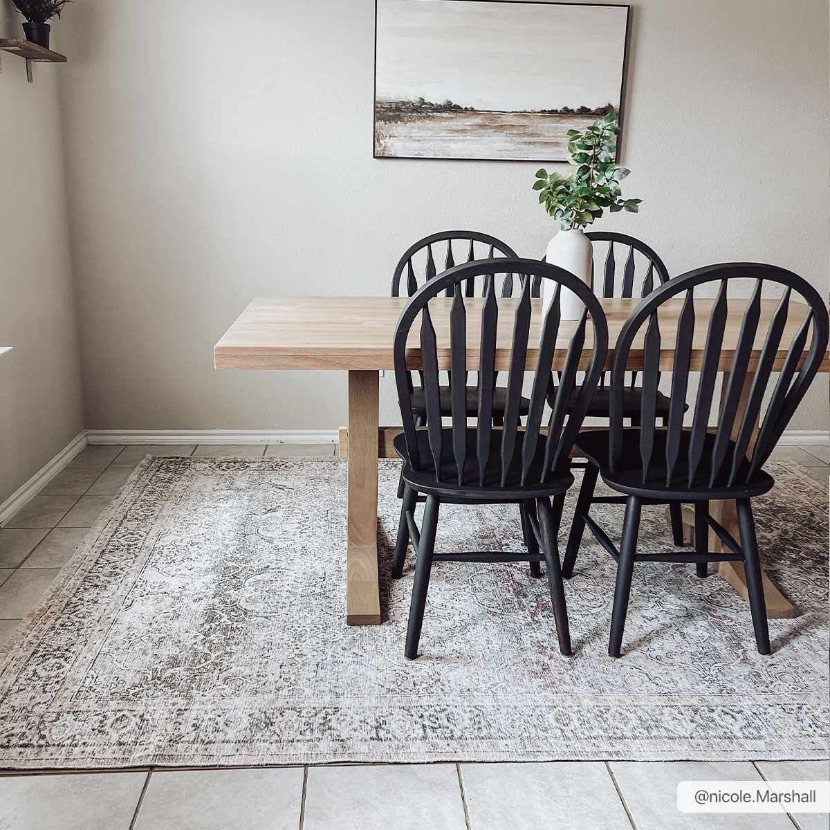 Olive Holi-2304 Washable Area Rug - Decor Addict, LLC