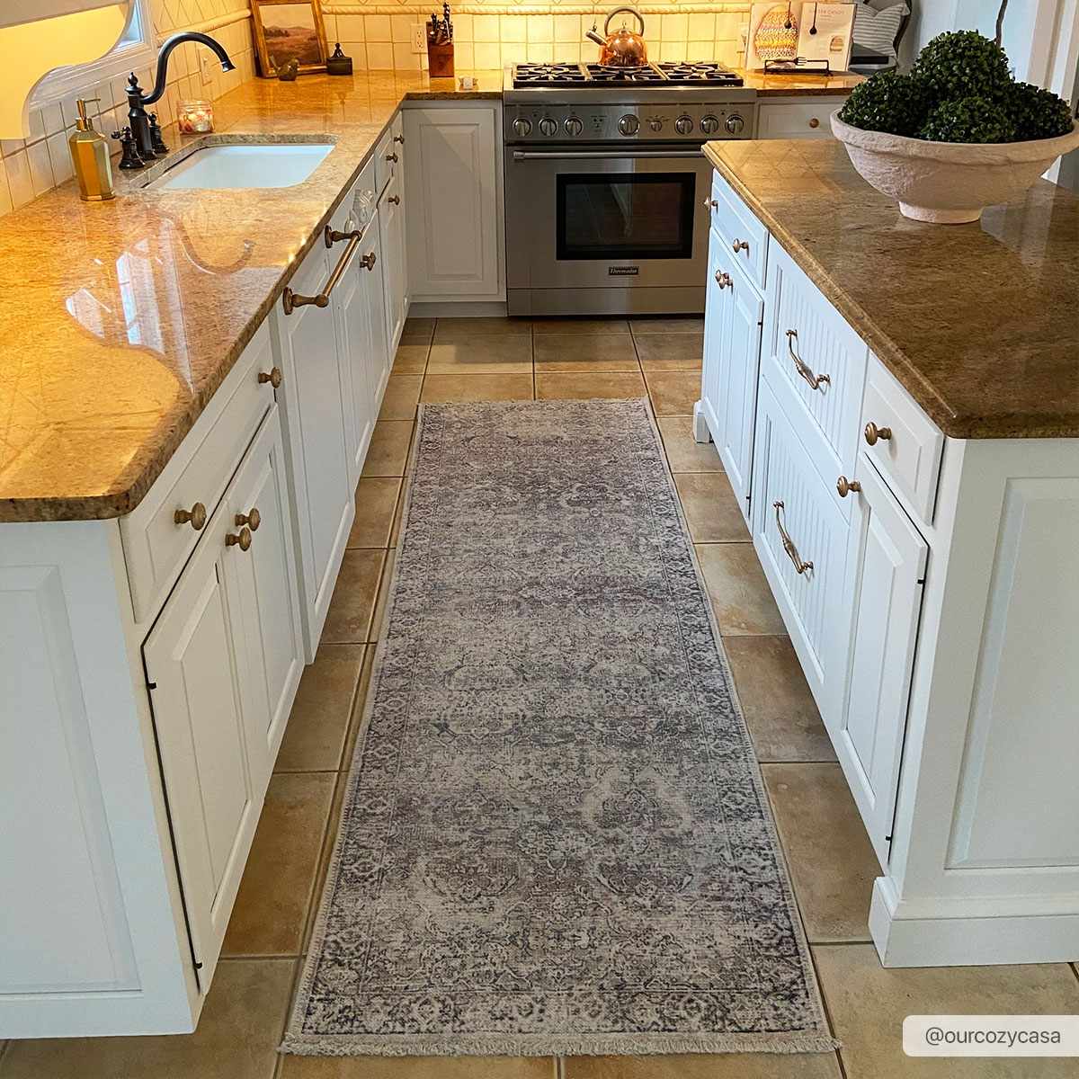 Olive Holi-2304 Washable Area Rug - Decor Addict, LLC