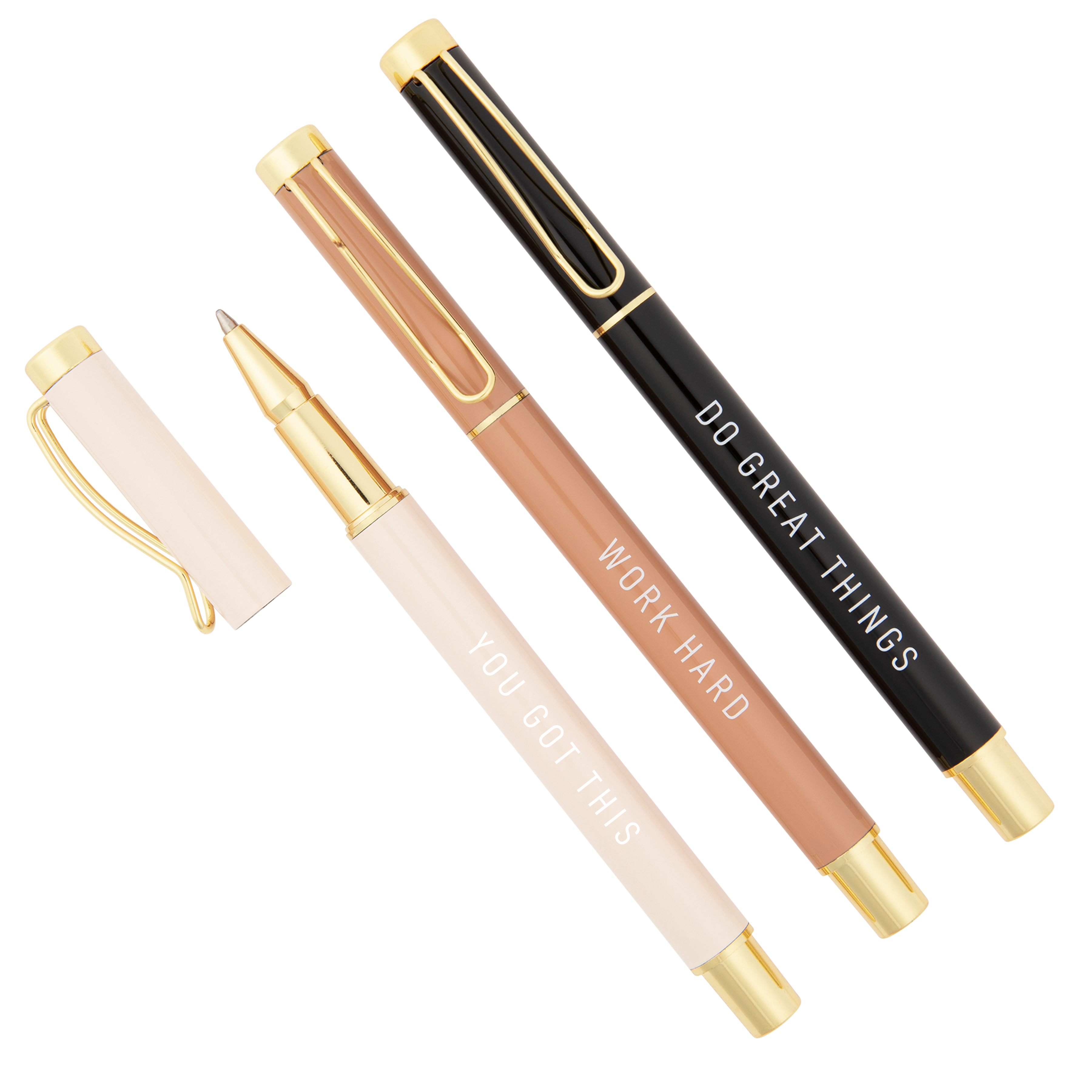 Motivational Metal Pen Set - Decor Addict, LLC