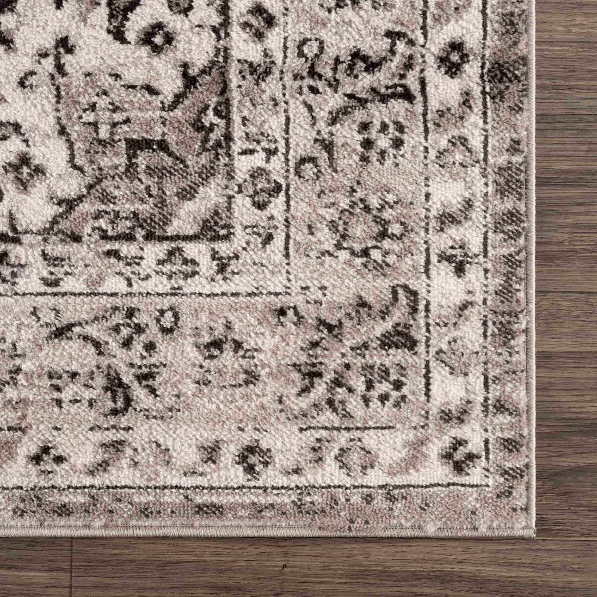 Albie Beige Area Rug - Decor Addict, LLC