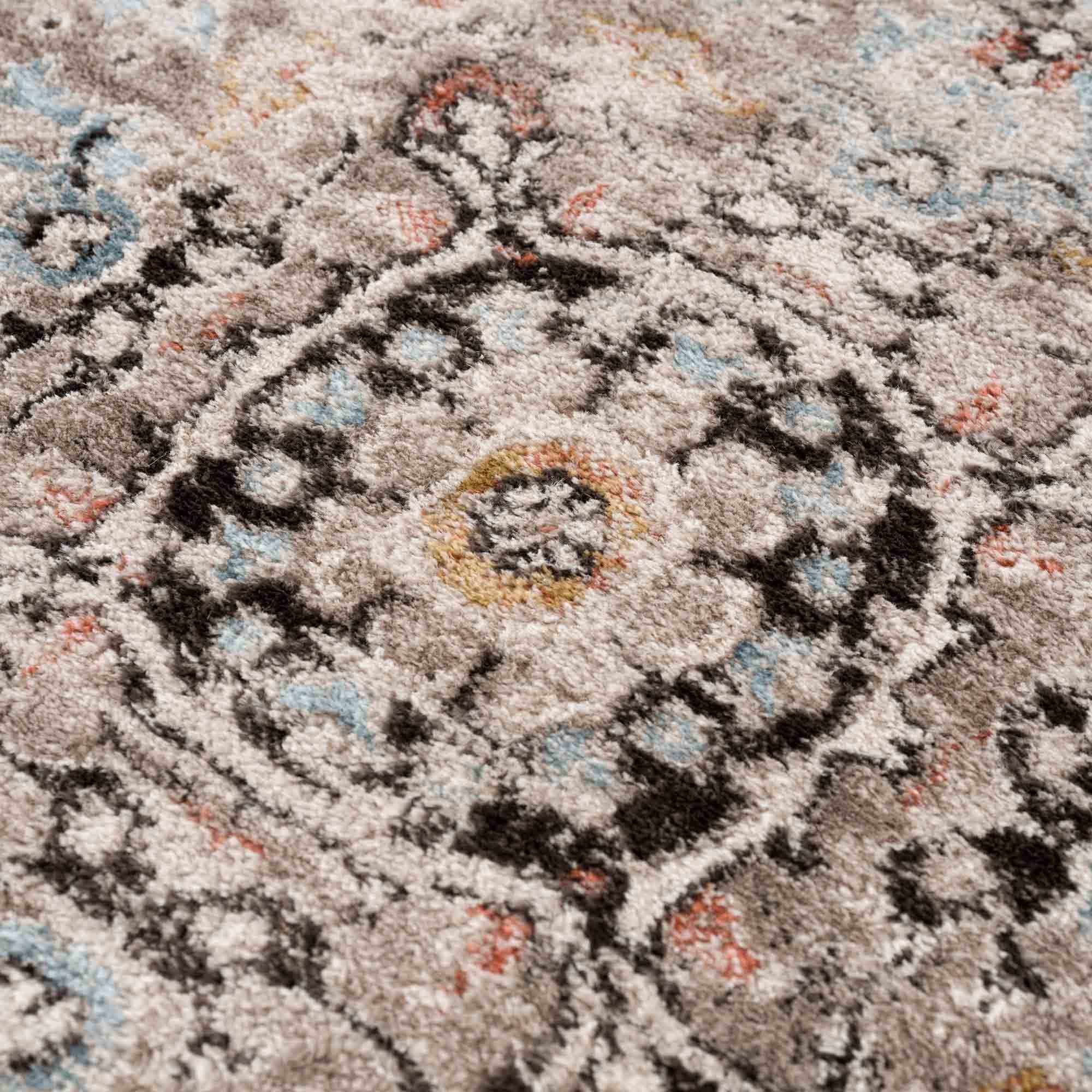 Albie Gold & Beige Area Rug - Decor Addict, LLC