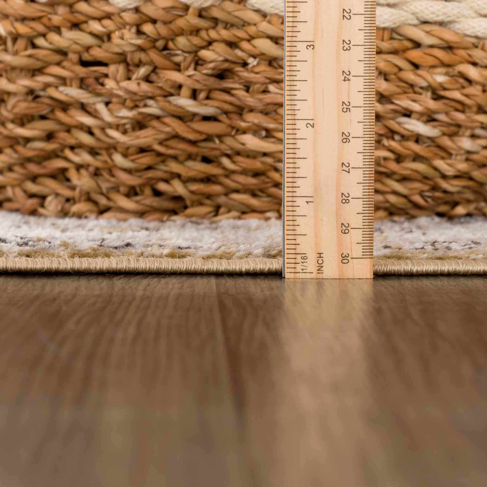 Anana Gold & Beige Area Rug - Decor Addict, LLC