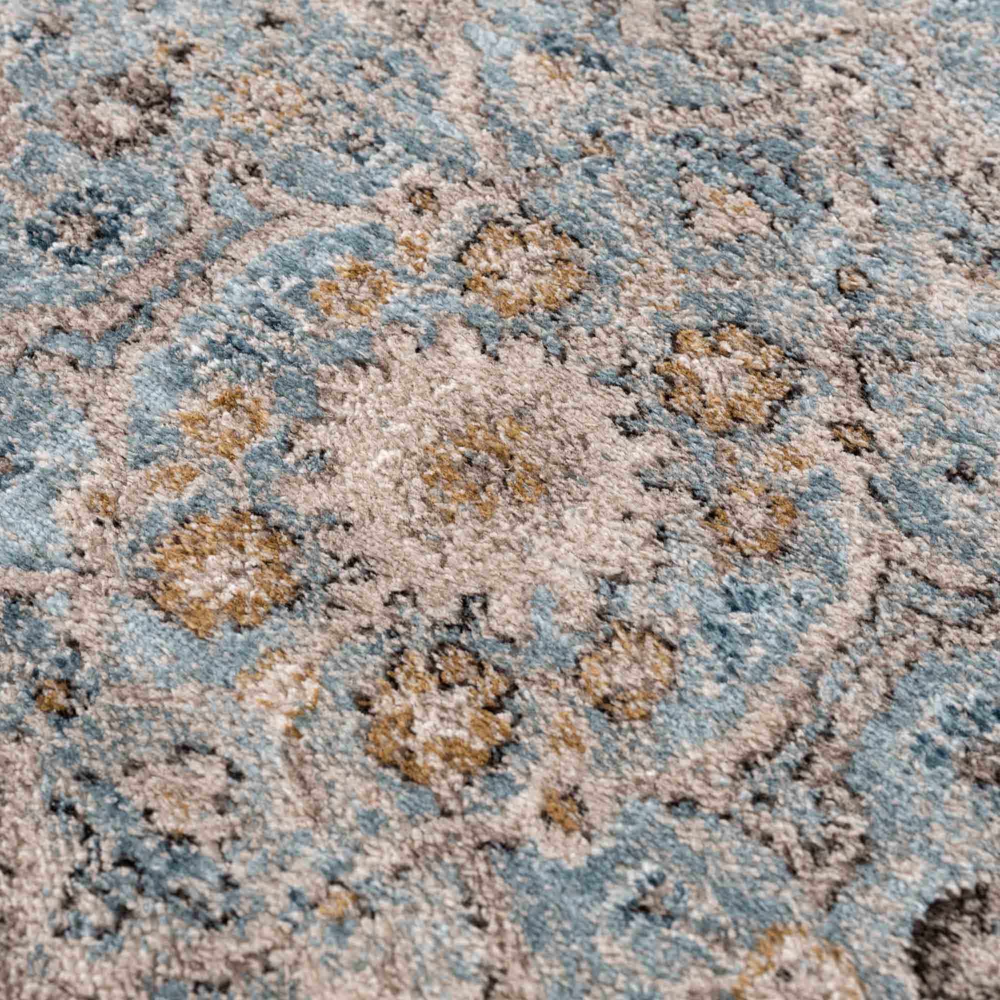 Anana Silver Blue & Beige Area Rug - Decor Addict, LLC