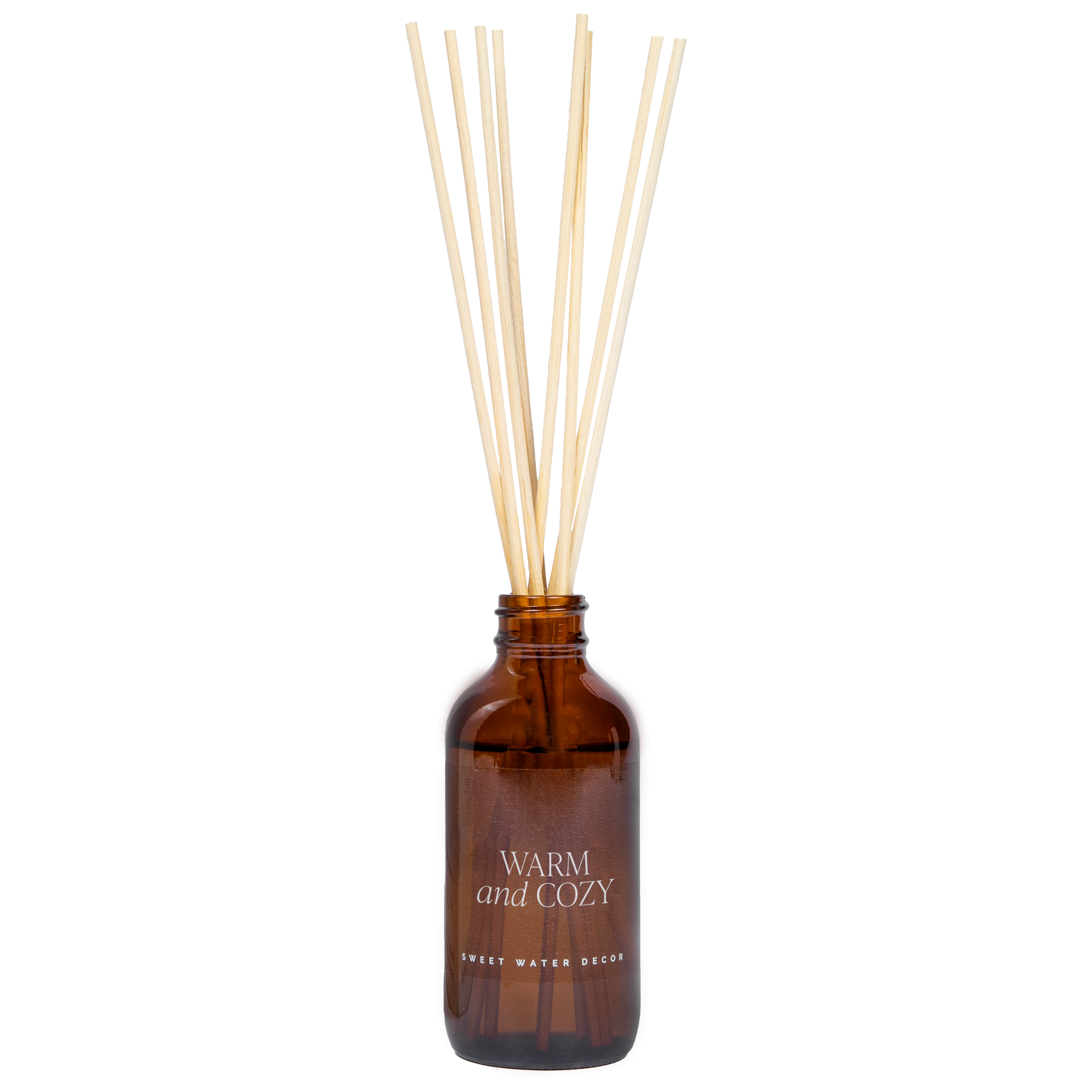 Warm and Cozy Amber Reed Diffuser - Decor Addict, LLC