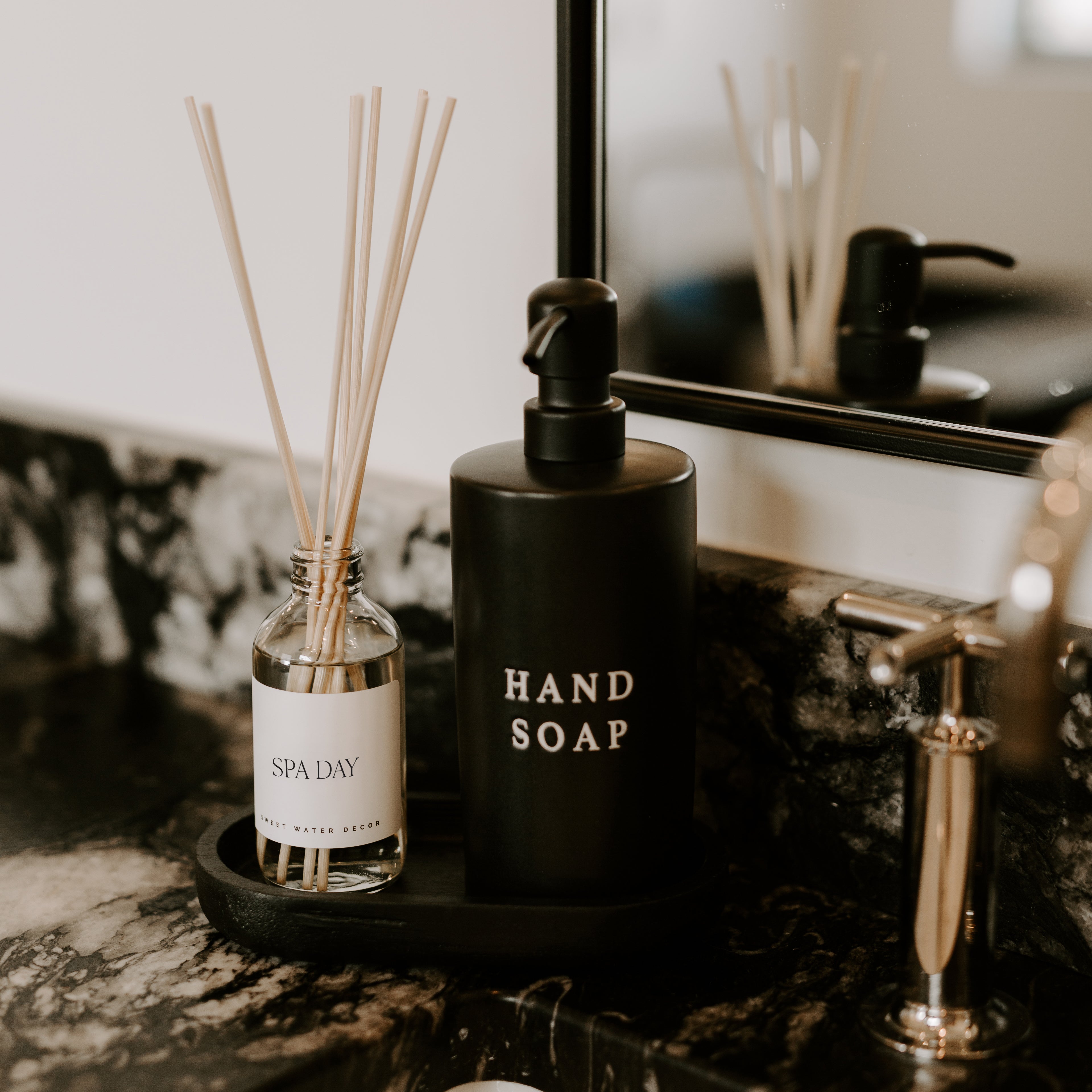 Spa Day Clear Reed Diffuser - Decor Addict, LLC