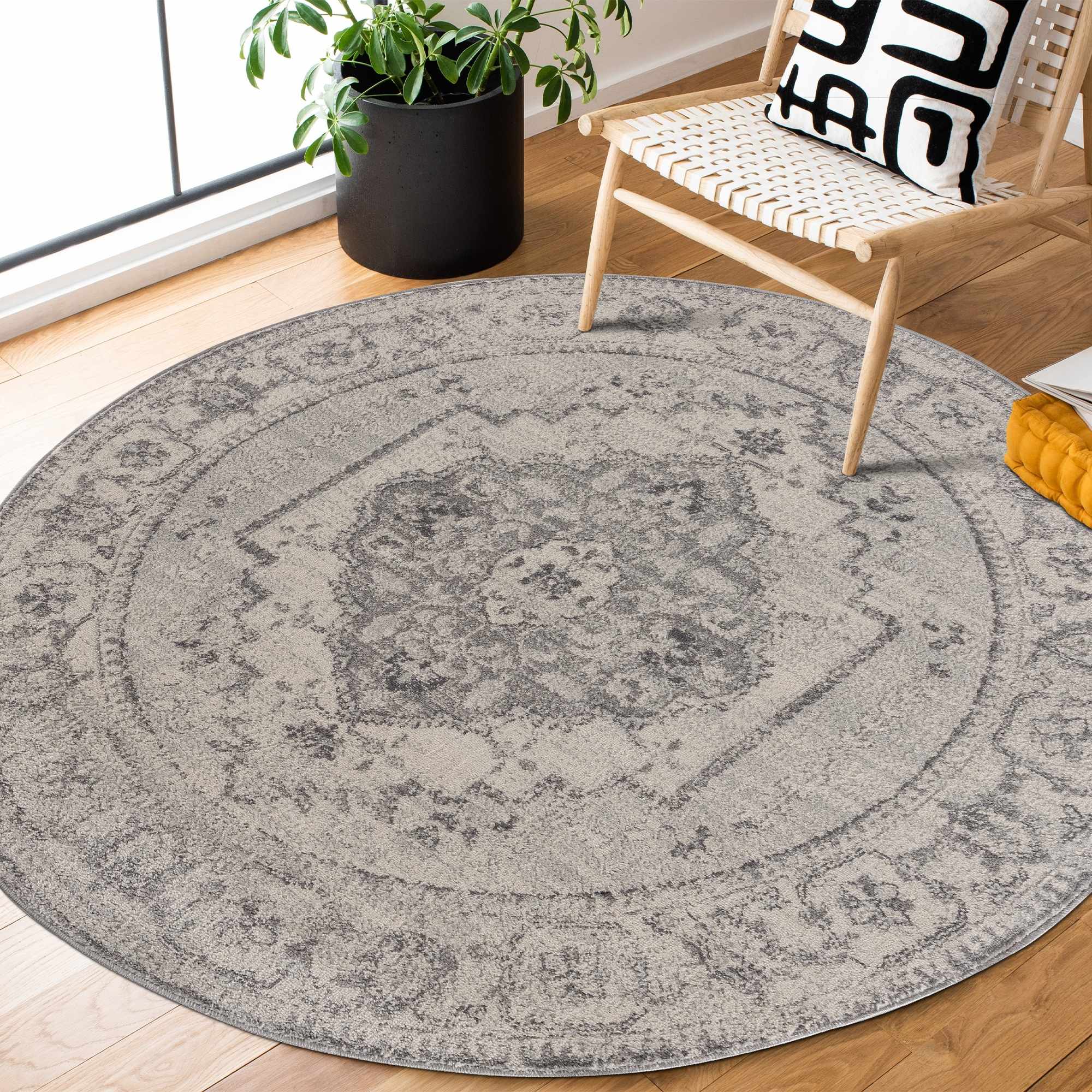 Tigried Ivory & Gray 2315 Area Rug - Decor Addict, LLC