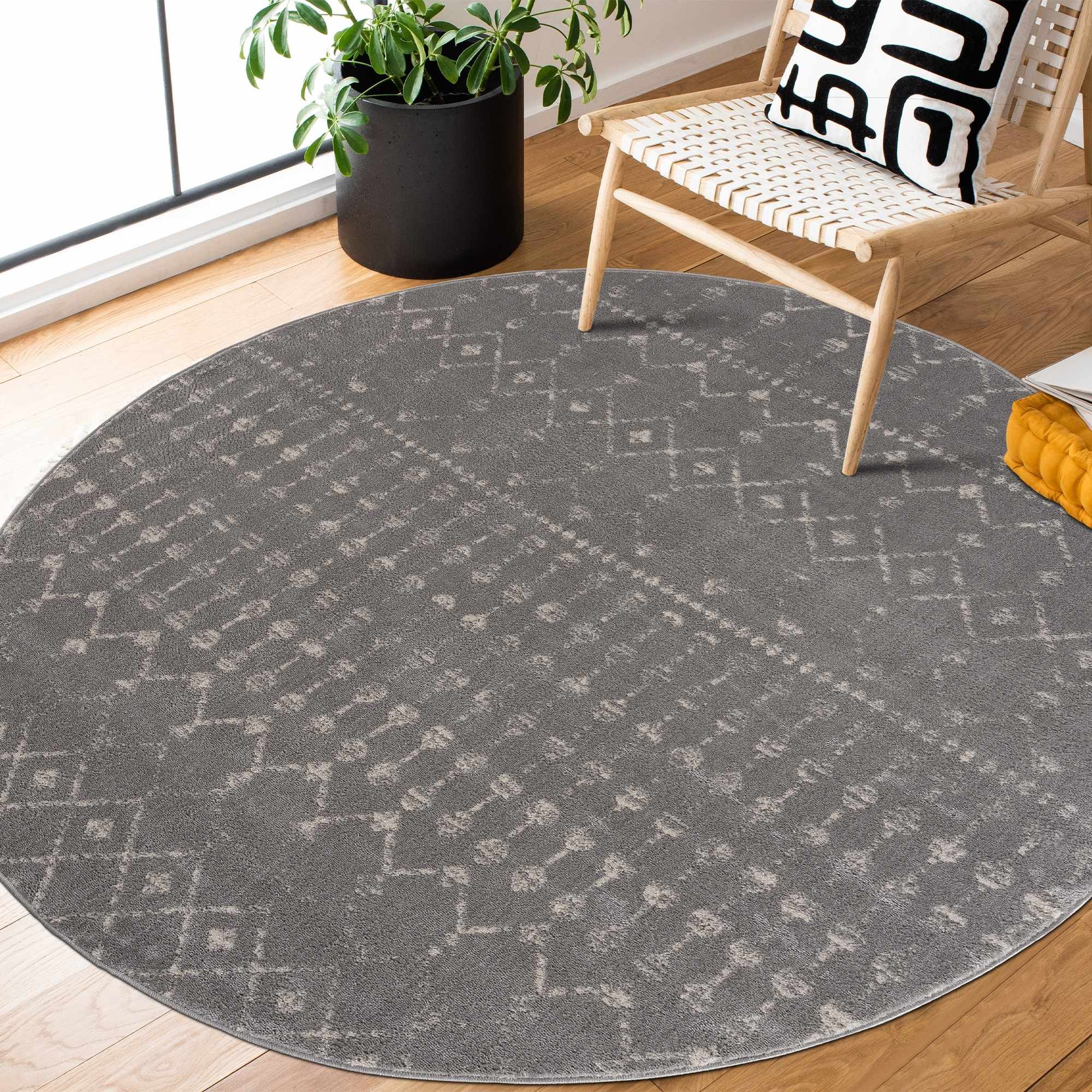 Tigrican Light Gray 2334 Area Rug - Decor Addict, LLC