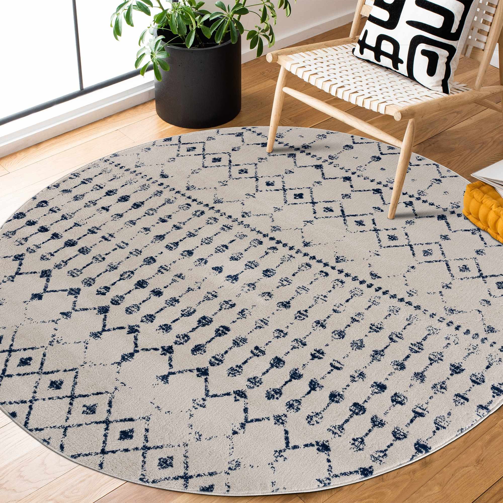 Tigrican Blue 2332 Area Rug - Decor Addict, LLC