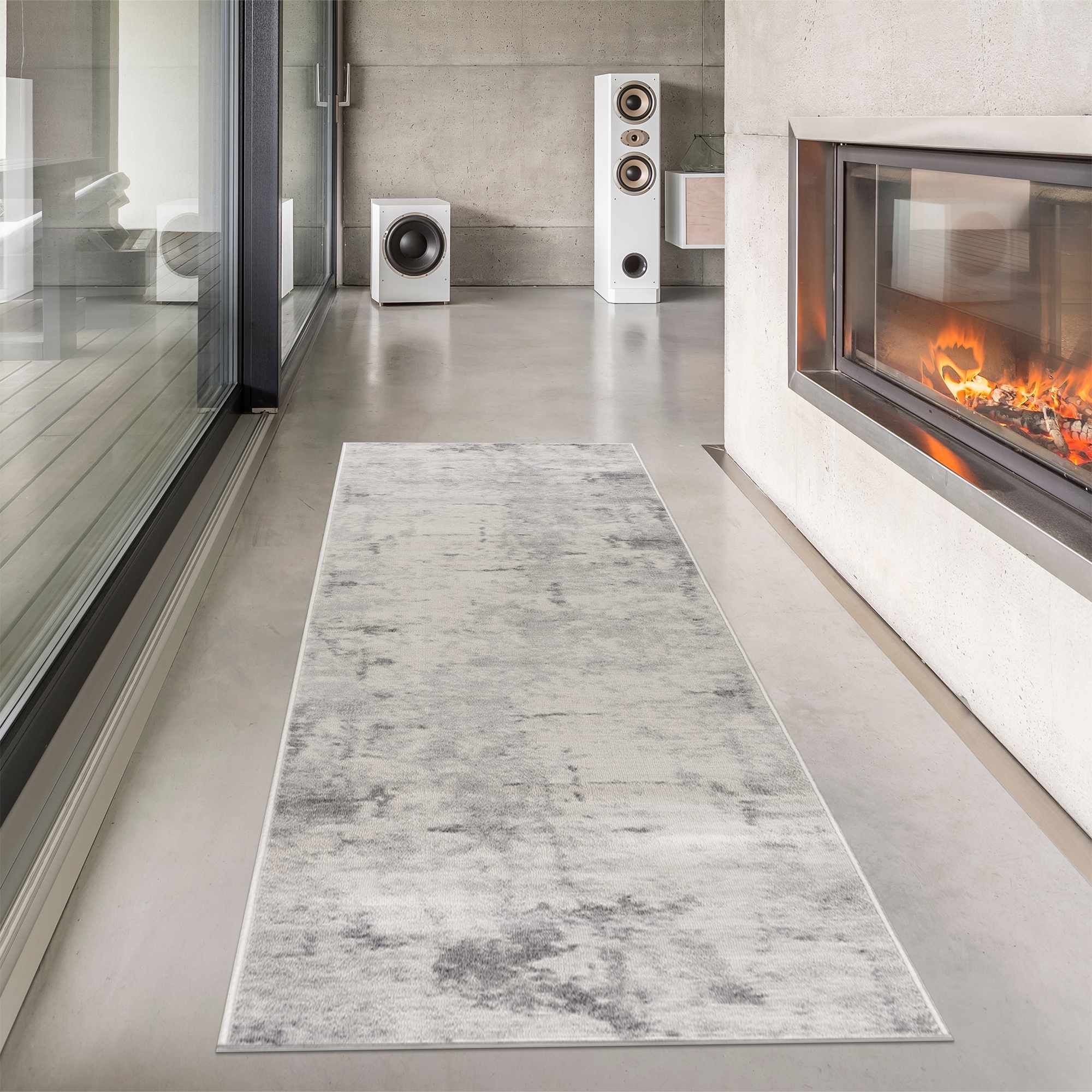 Tigrima Abstract Ivory 2319 Area Carpet - Decor Addict, LLC