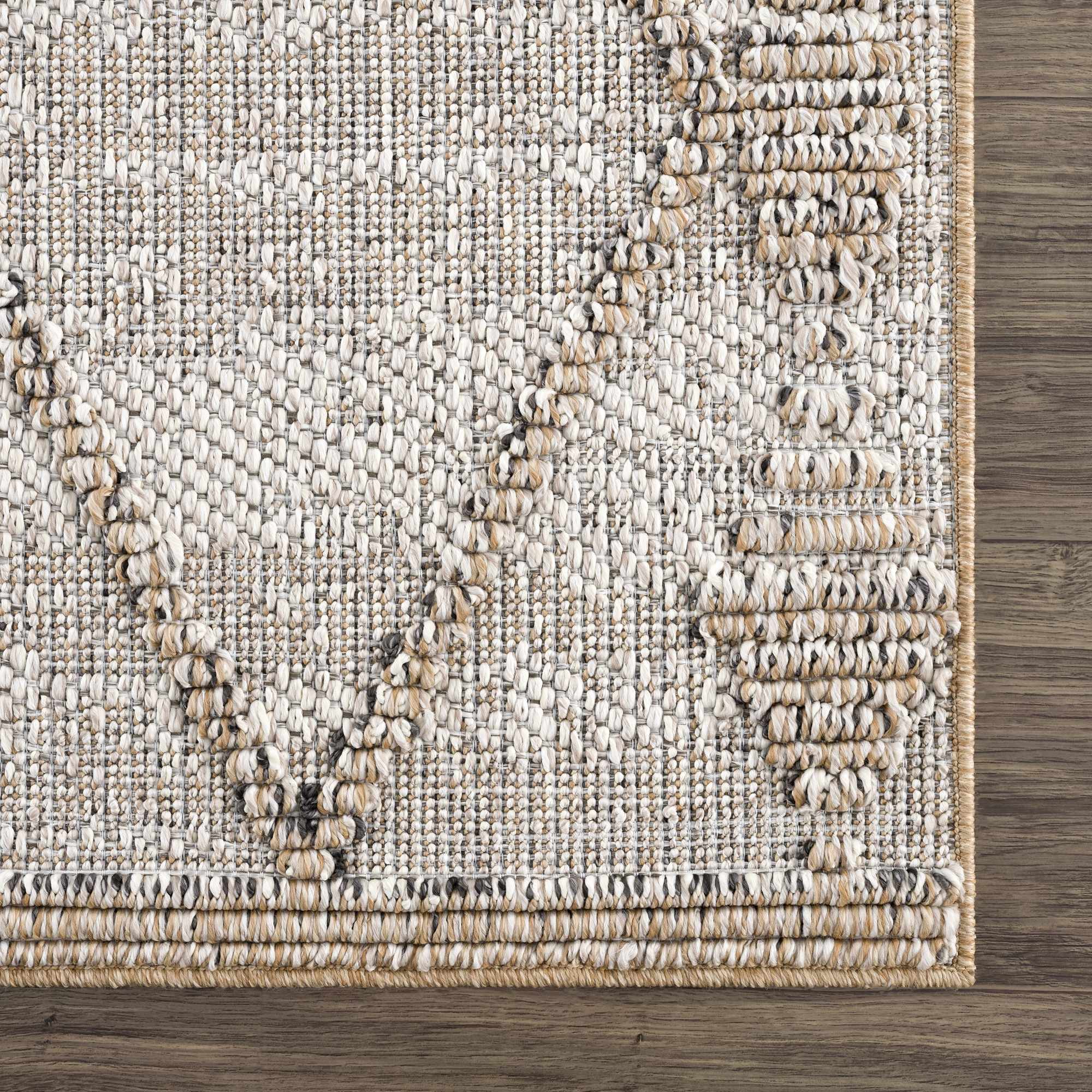 Nyla Bone & Tan Area Rug - Decor Addict, LLC