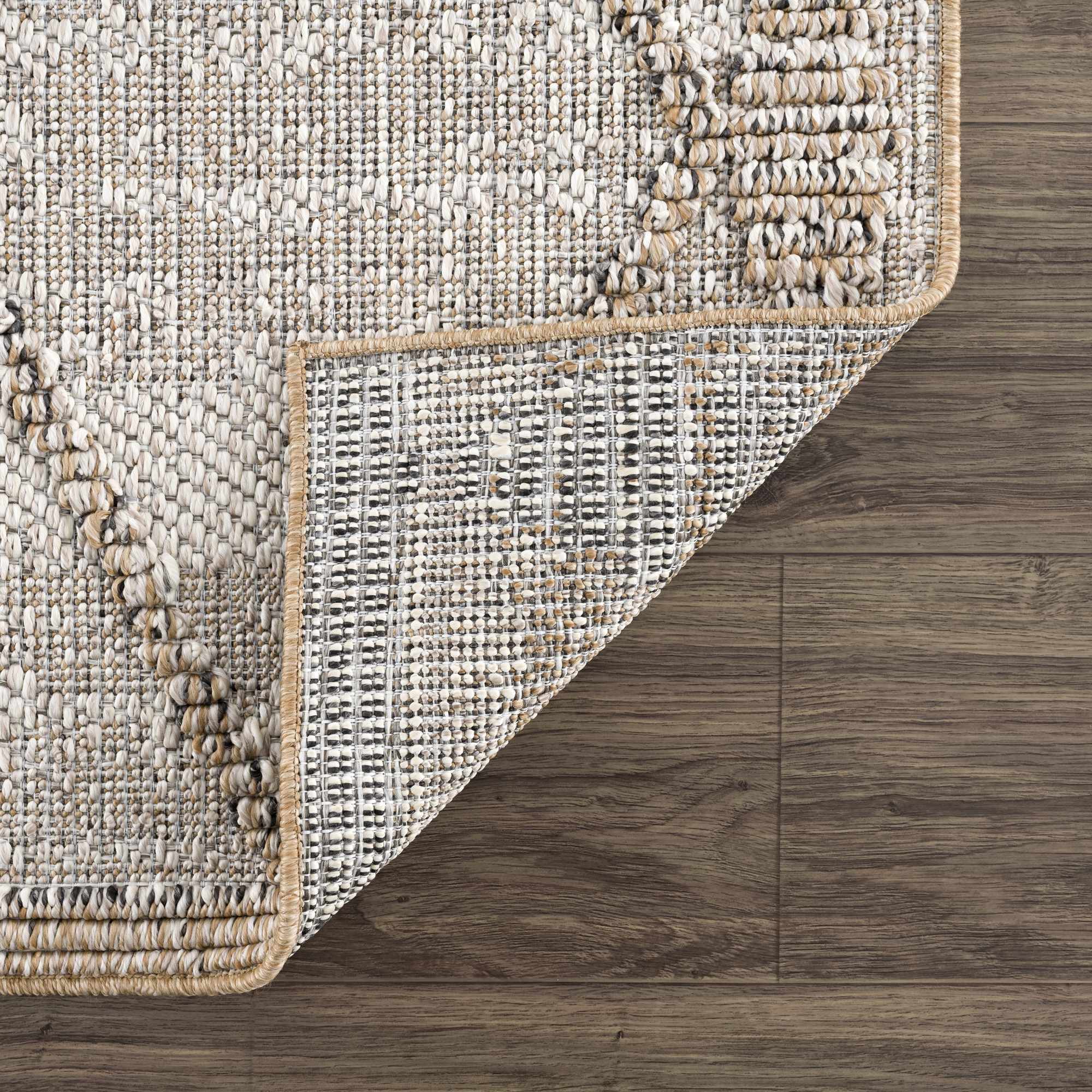 Nyla Bone & Tan Area Rug - Decor Addict, LLC