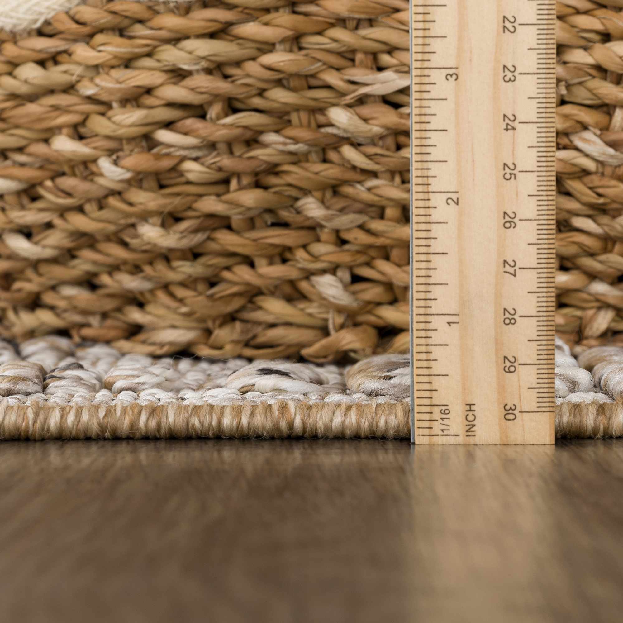 Nyla Bone & Tan Area Rug - Decor Addict, LLC