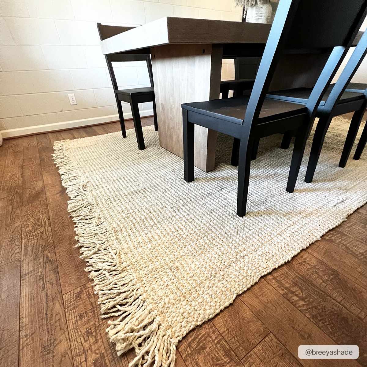 Senneterre Bleached Jute Rug - Decor Addict, LLC