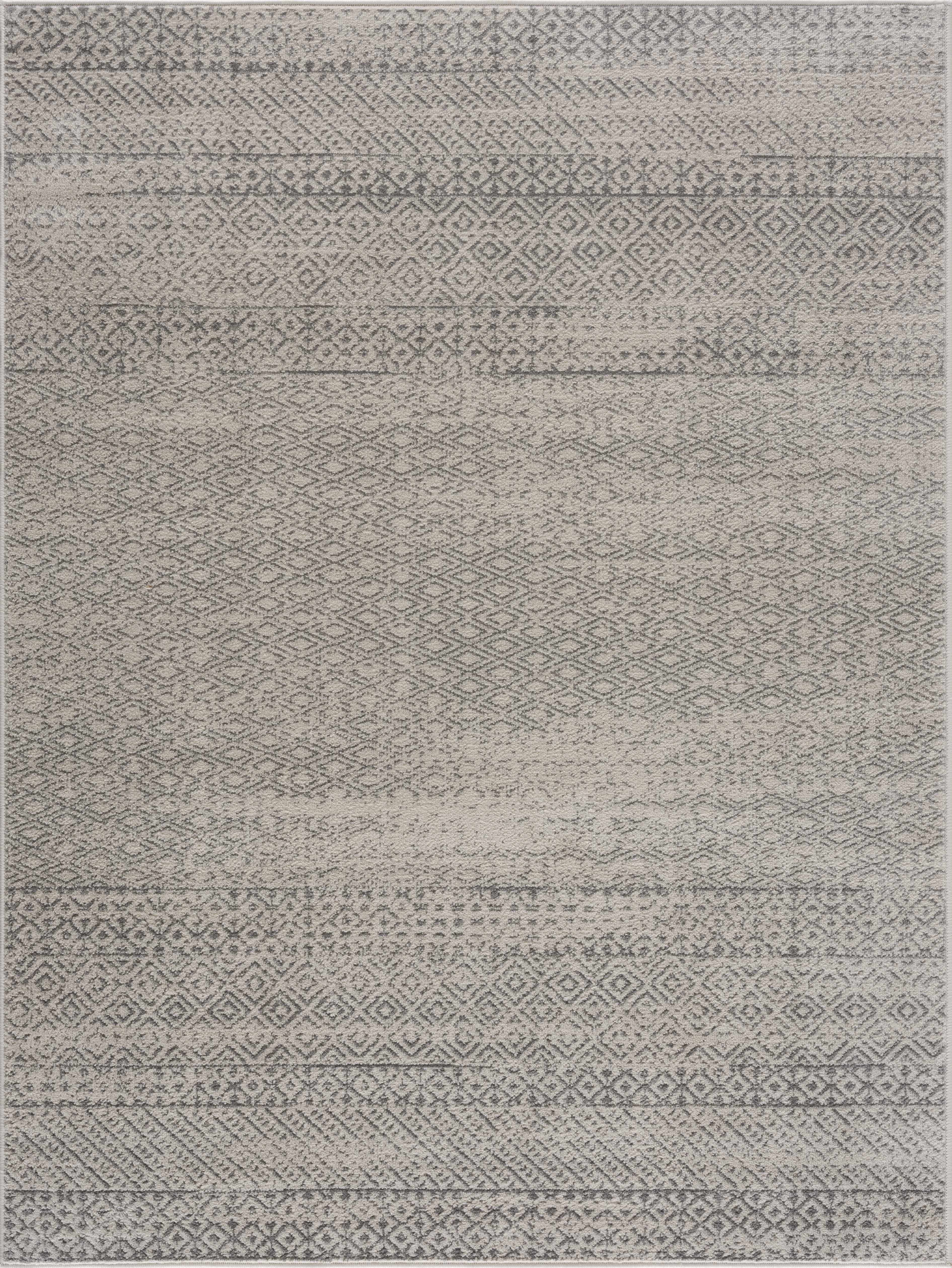 Tigri Aztec Ivory & Gray 2317 Area Rug - Decor Addict, LLC