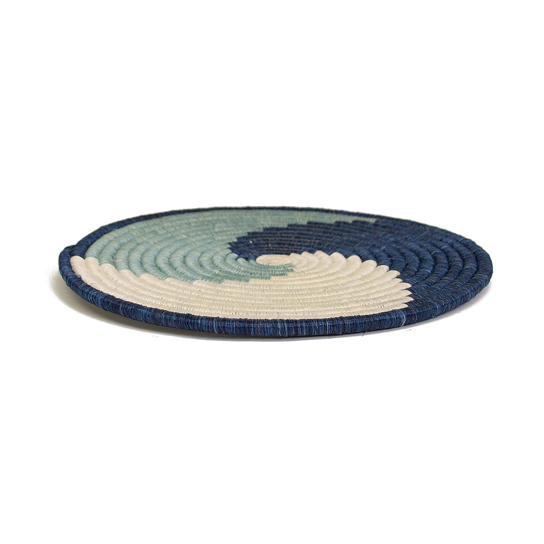 10" Silver Blue Unity Trivet - Decor Addict, LLC