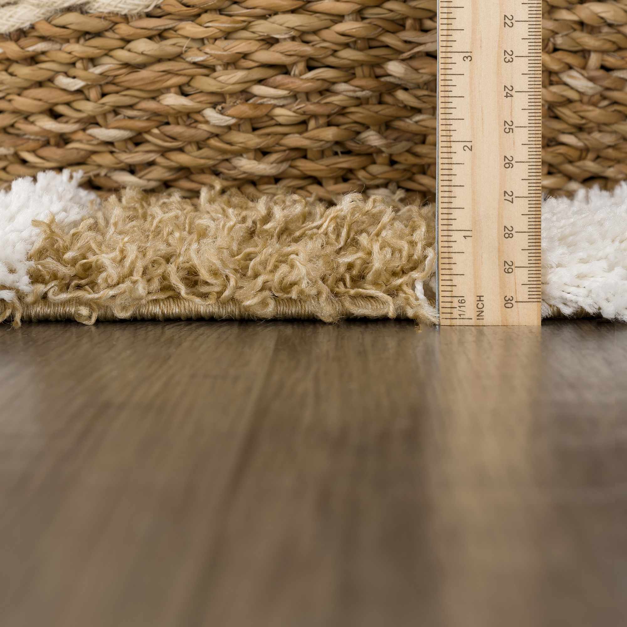 Atira Mustard Checkered Area Rug - Decor Addict, LLC