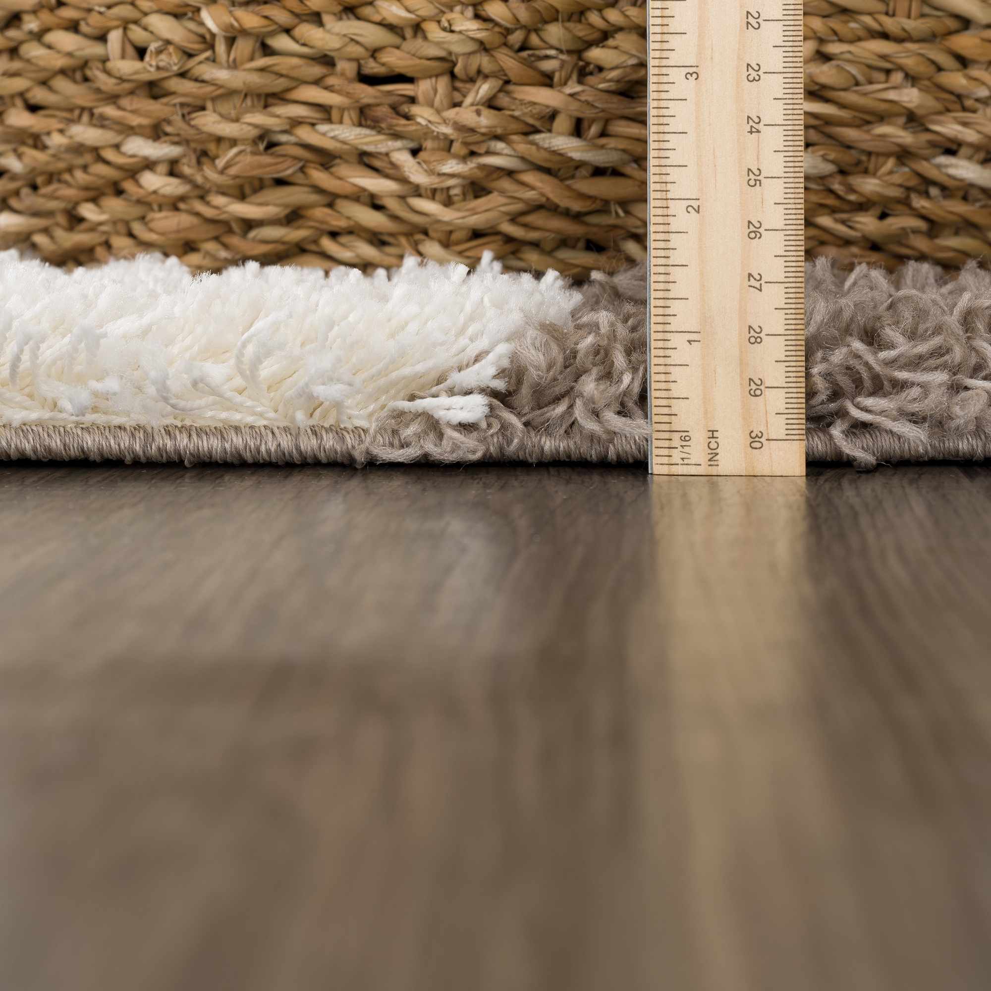 Atira Brown Checkered Area Rug - Decor Addict, LLC