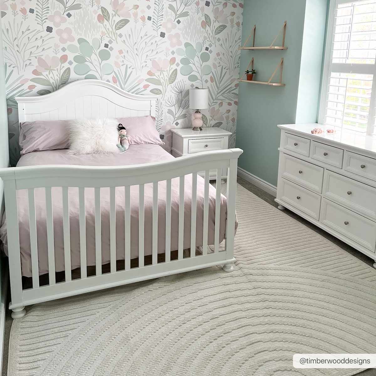 Deron White Washable Area Rug - Decor Addict, LLC