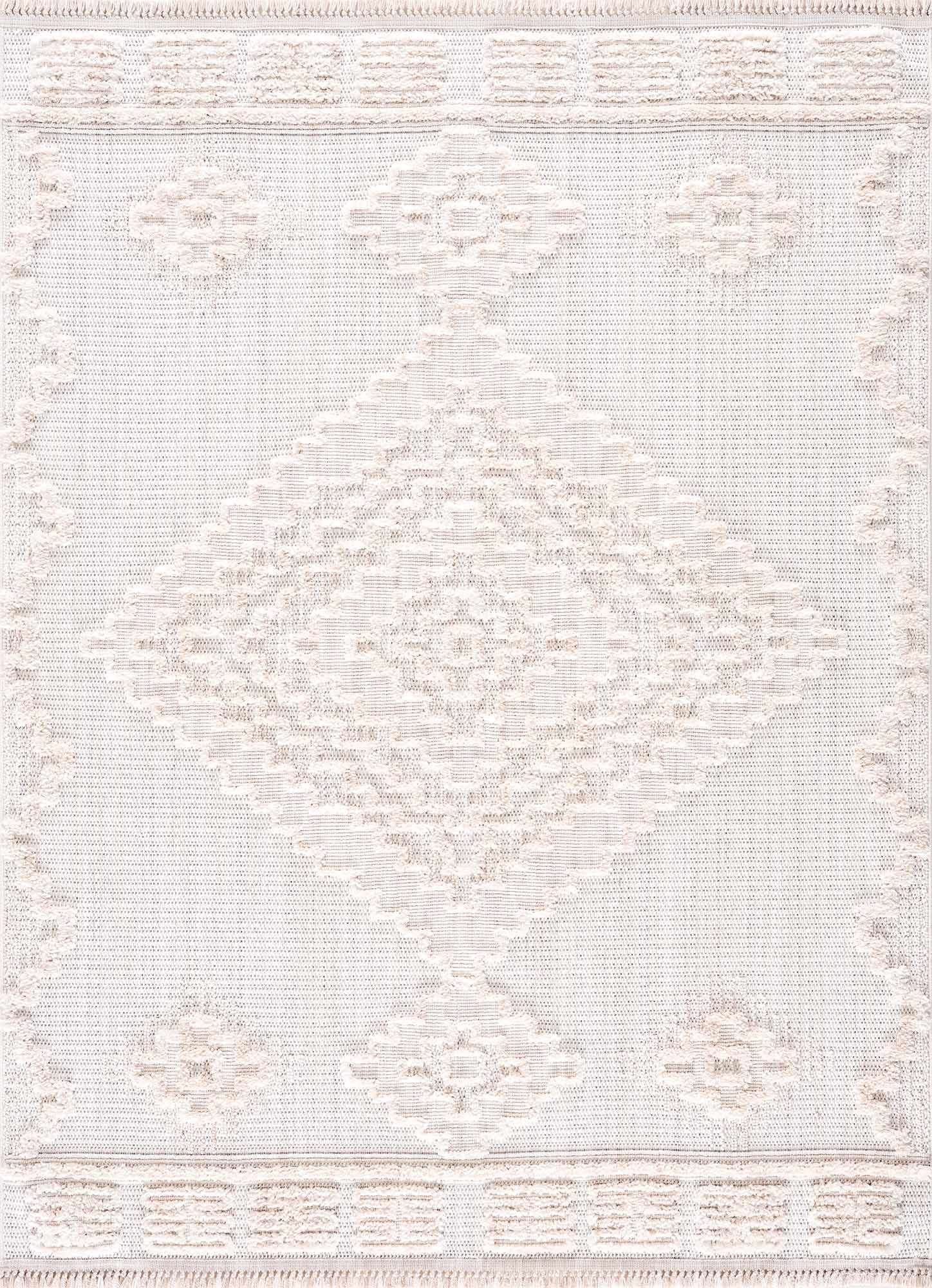 Rosales Cream High&Low Area Rug - Decor Addict, LLC