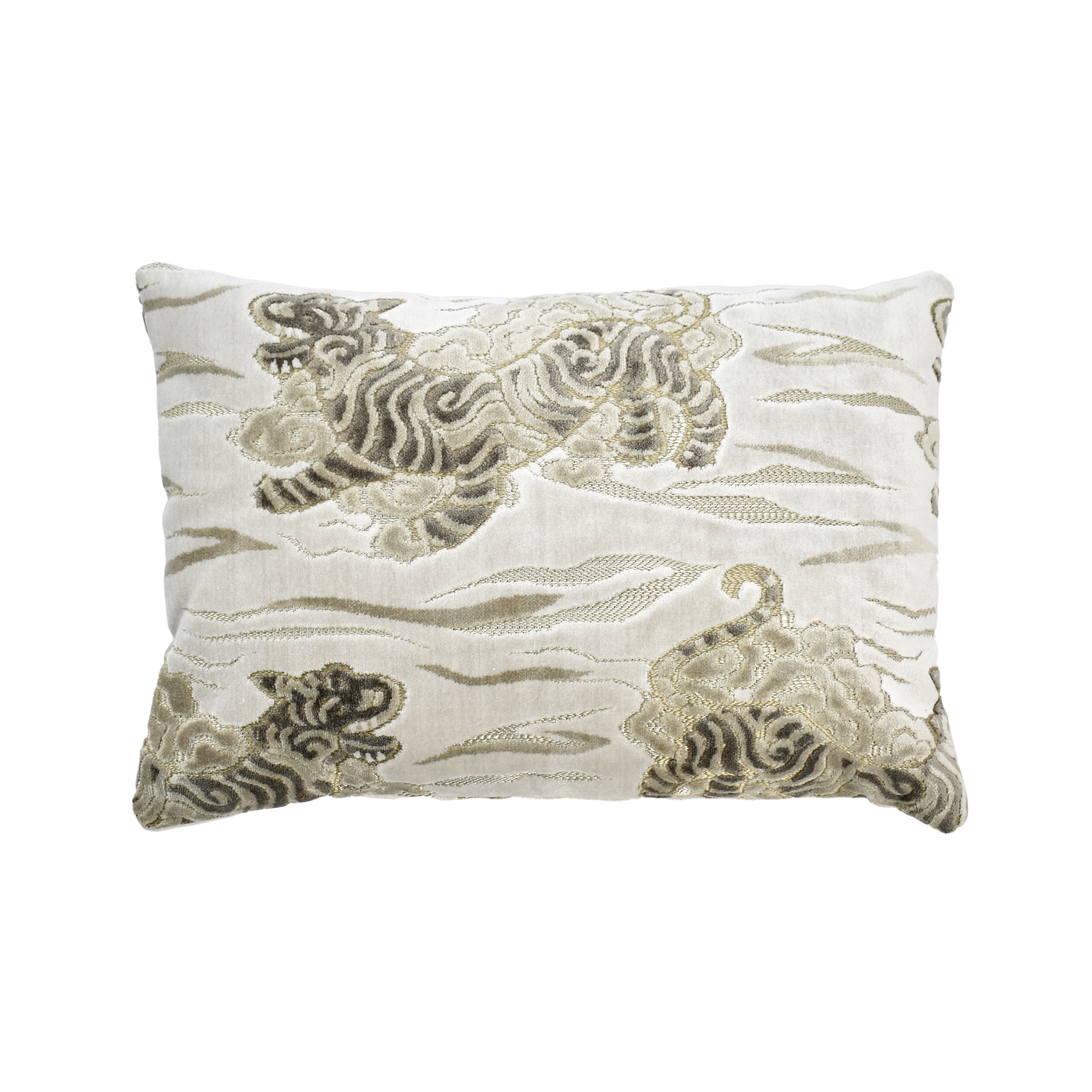Albany Lumbar Pillow: Cloud / 12" x 24" - Decor Addict, LLC