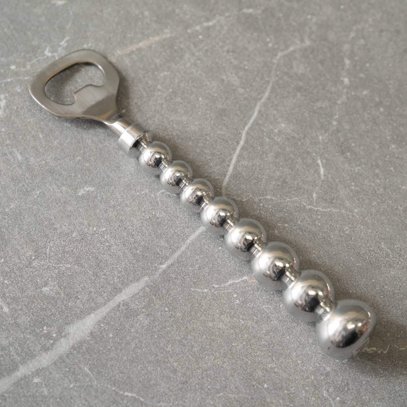 Beaded Aluminum Bottle Opener - Decor Addict, LLC
