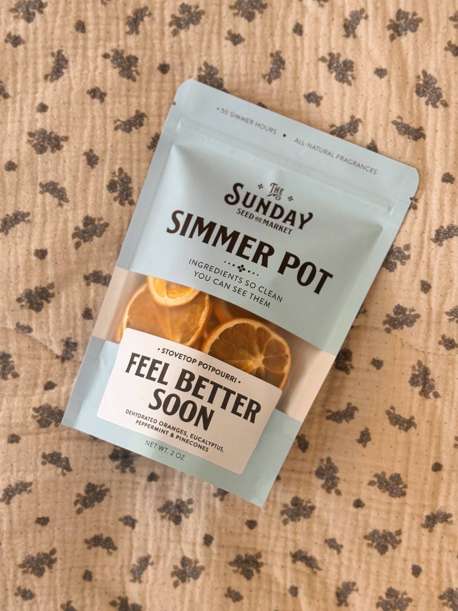 Feel Better Soon Simmer Pot | Orange Peppermint Eucalyptus - Decor Addict, LLC