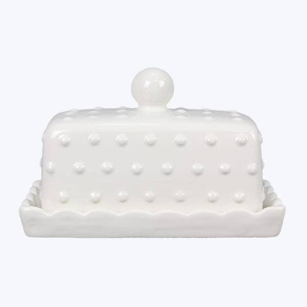 Cottage Core Ceramic Butter Dish General Gifts - Decor Addict, LLC