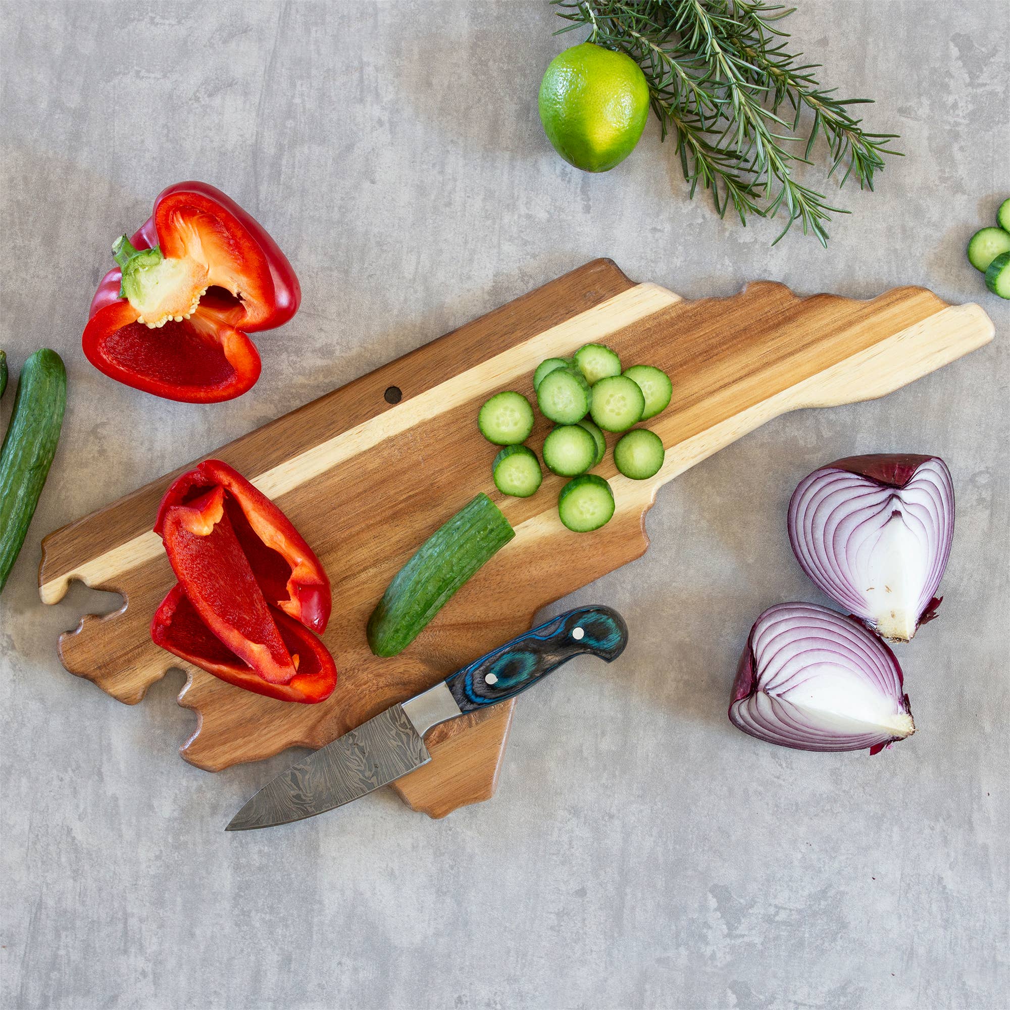 Rock & Branch® Origins Series North Carolina Serving Board - Decor Addict, LLC