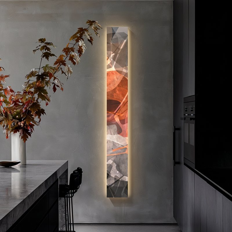 Ablaze Iron Illuminated Art - Decor Addict, LLC