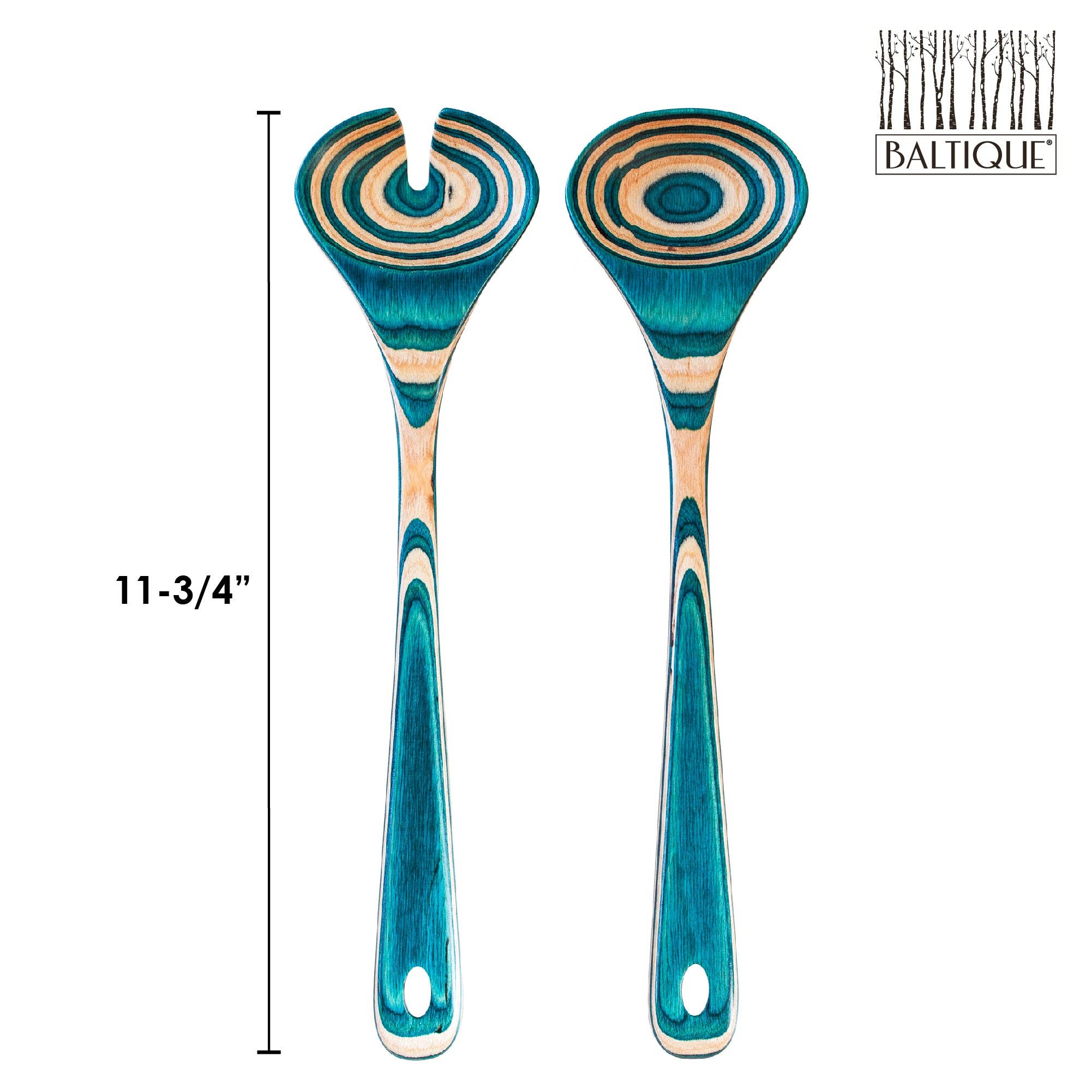 Baltique® Mykonos Collection Salad Serving Utensil Set - Decor Addict, LLC