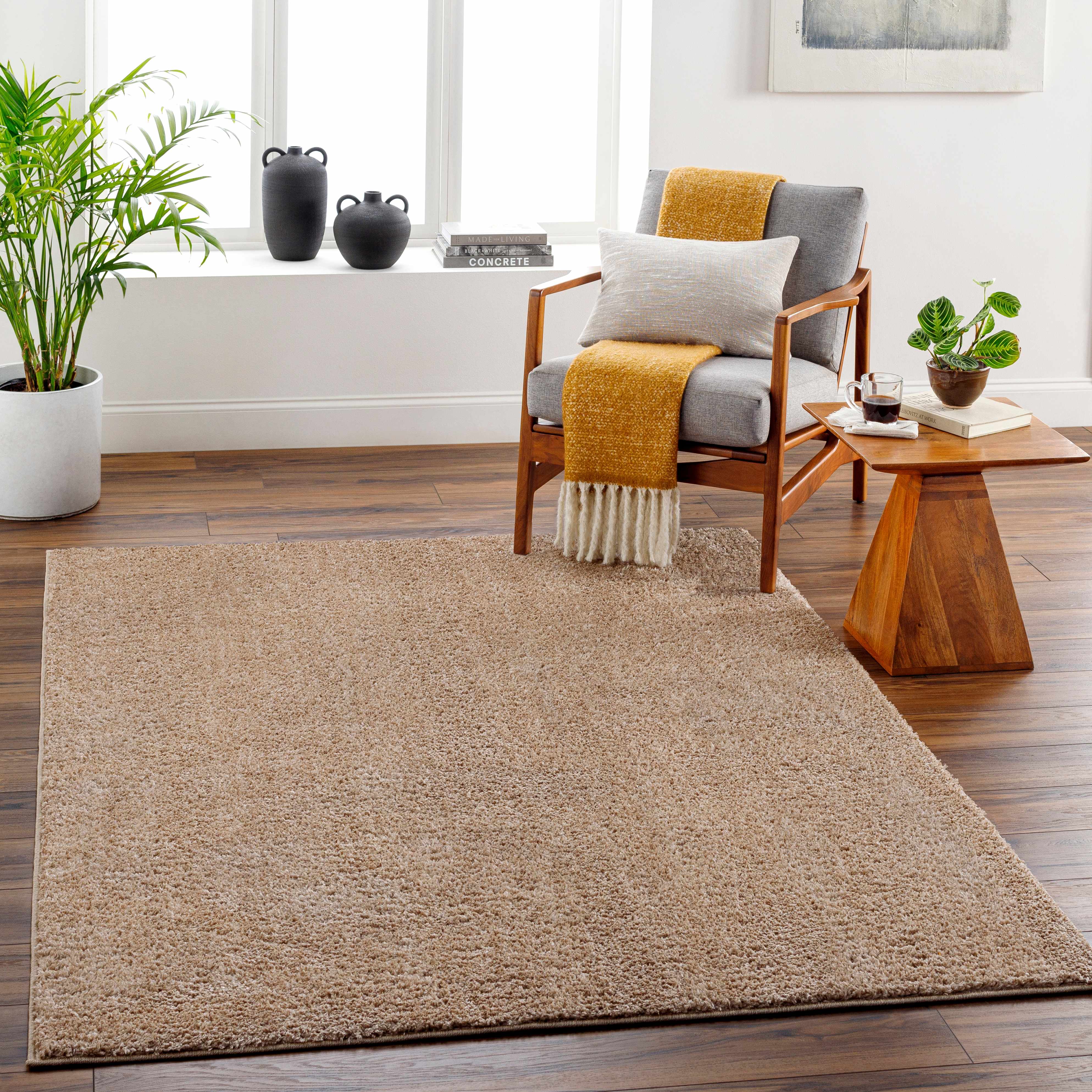 Judy Brown Washable Area Rug - Decor Addict, LLC