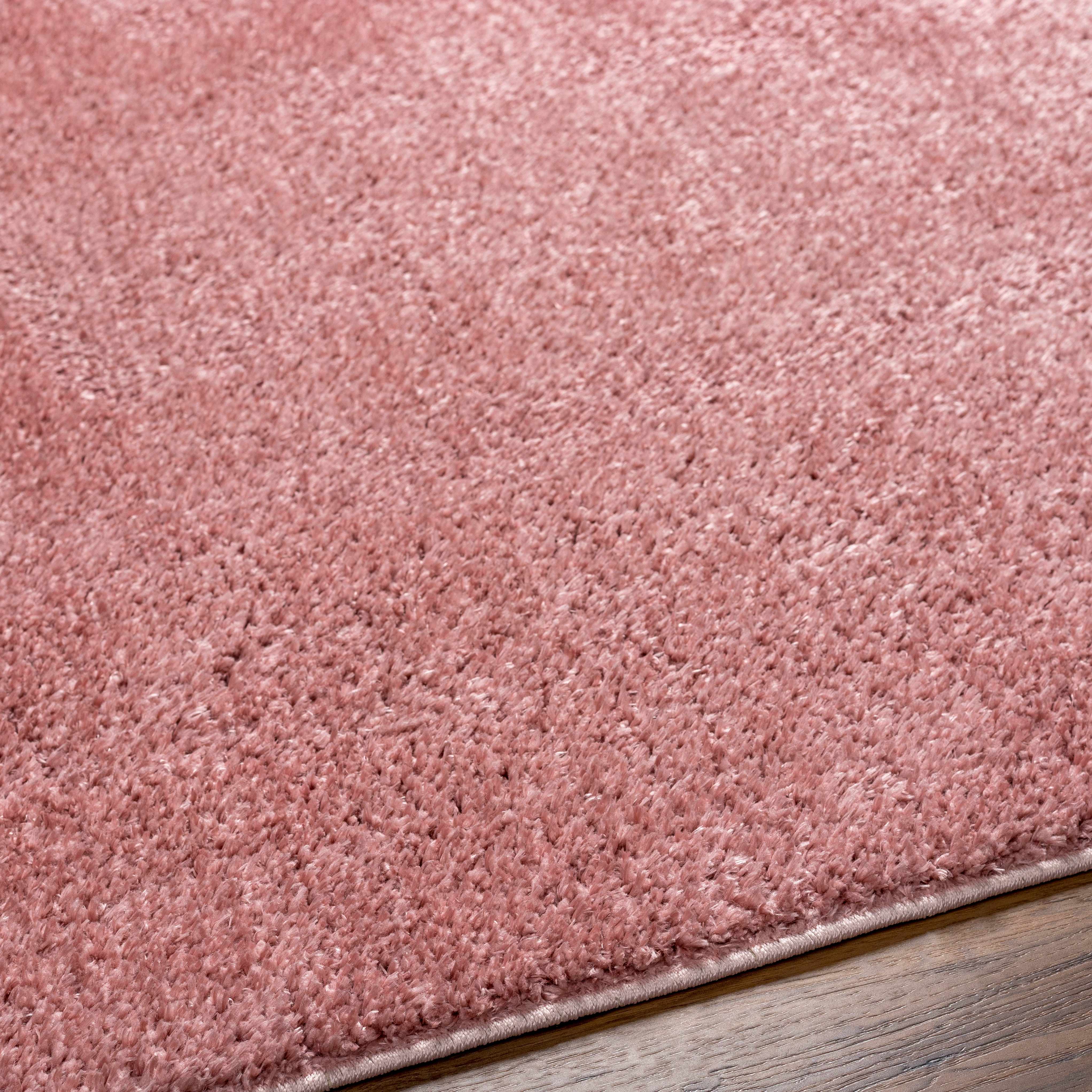 Judy Pink Washable Plush Rug - Decor Addict, LLC