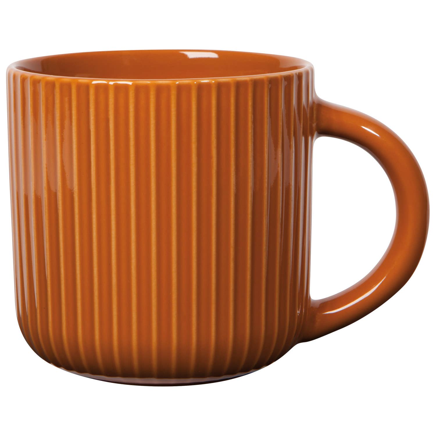 Cognac Fluted Mug - Decor Addict, LLC