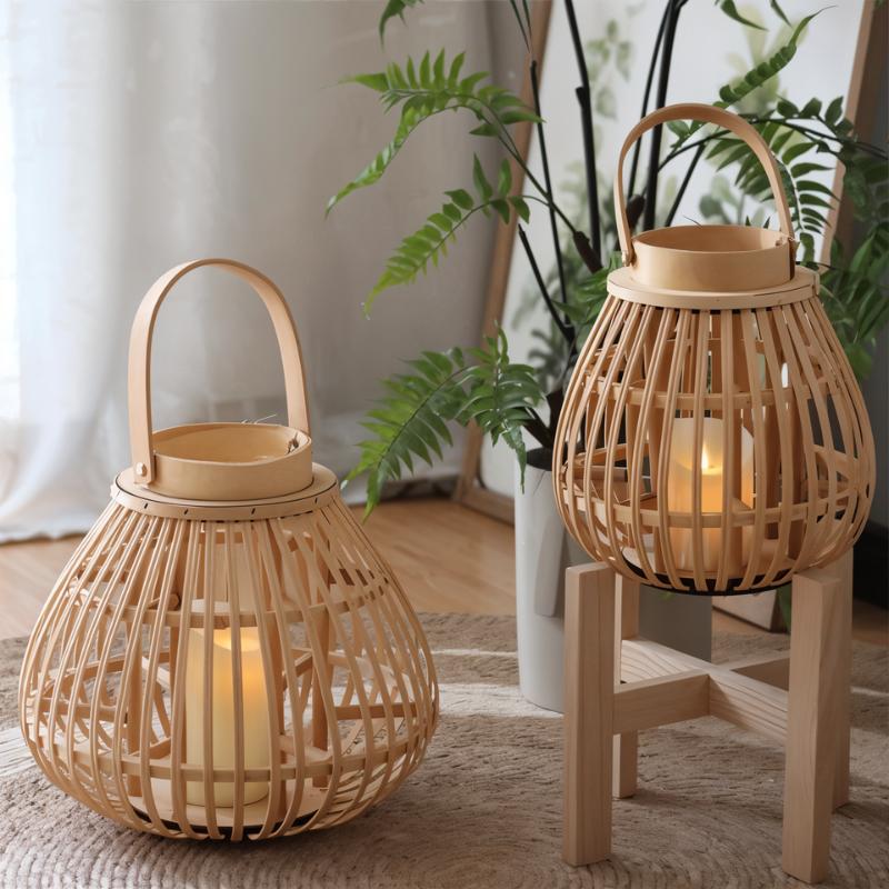 Akari Floor Lantern - Decor Addict, LLC