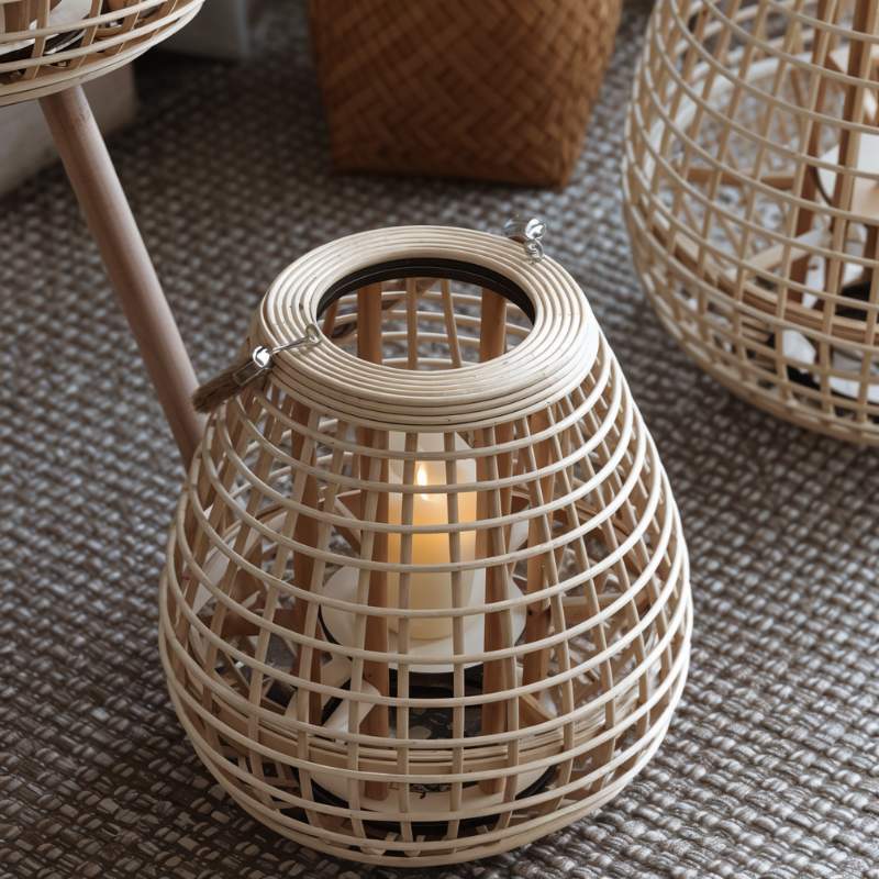 Akio Floor Lantern - Decor Addict, LLC