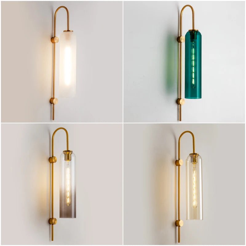 Akis Glass Wall Lamp - Decor Addict, LLC