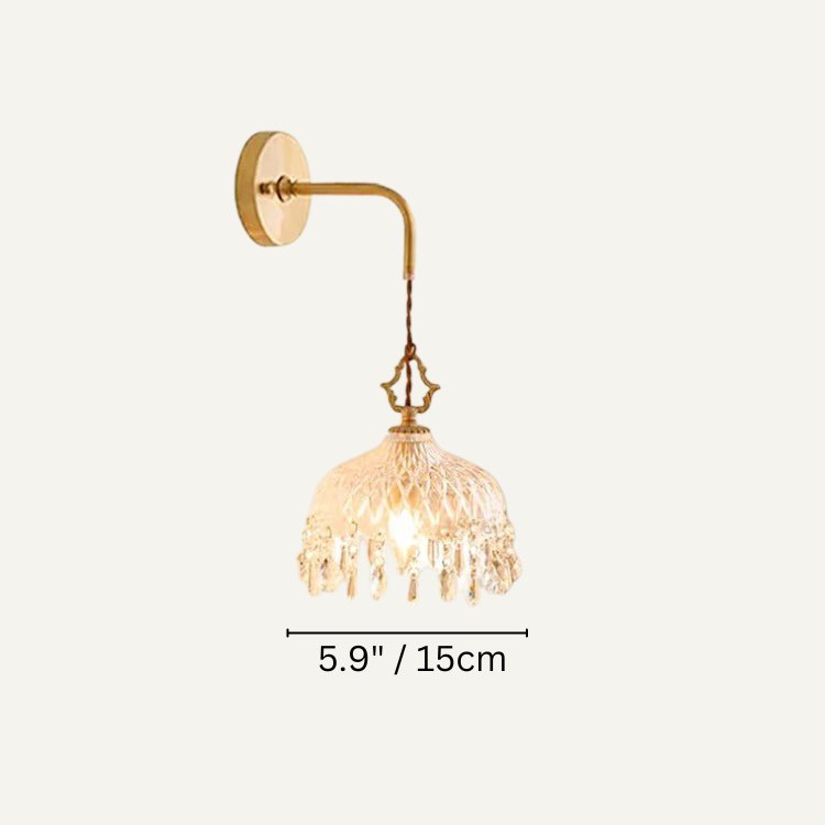 Alshamal Glass Wall Light - Decor Addict, LLC