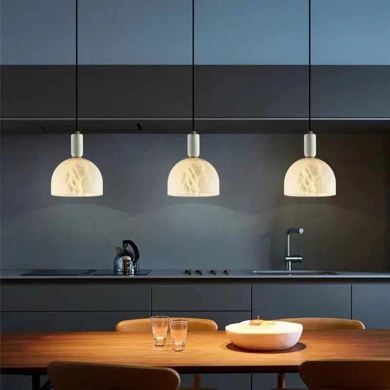 Altus Alabaster Pendant Light - Decor Addict, LLC