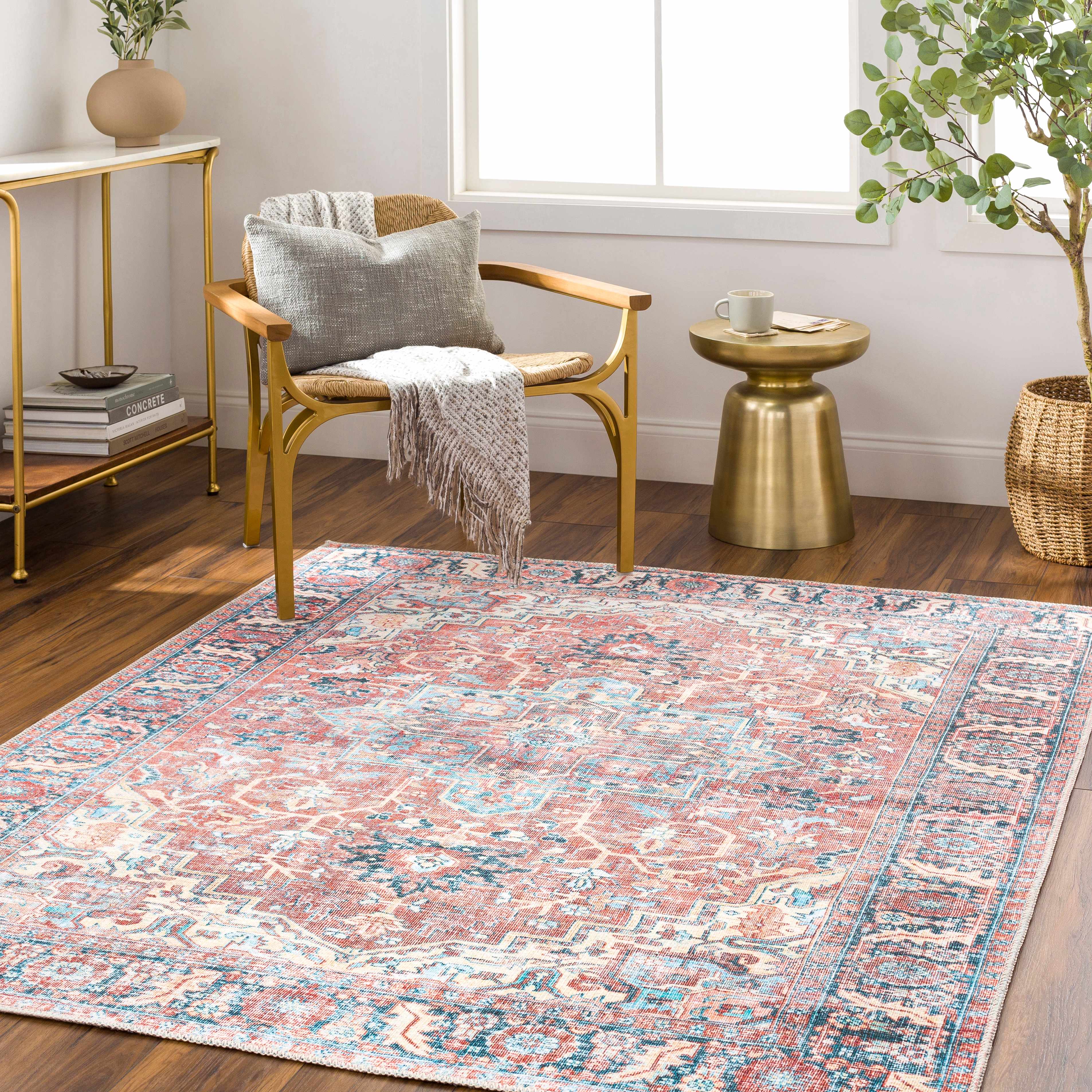 Evony Washable Area Rug - Decor Addict, LLC