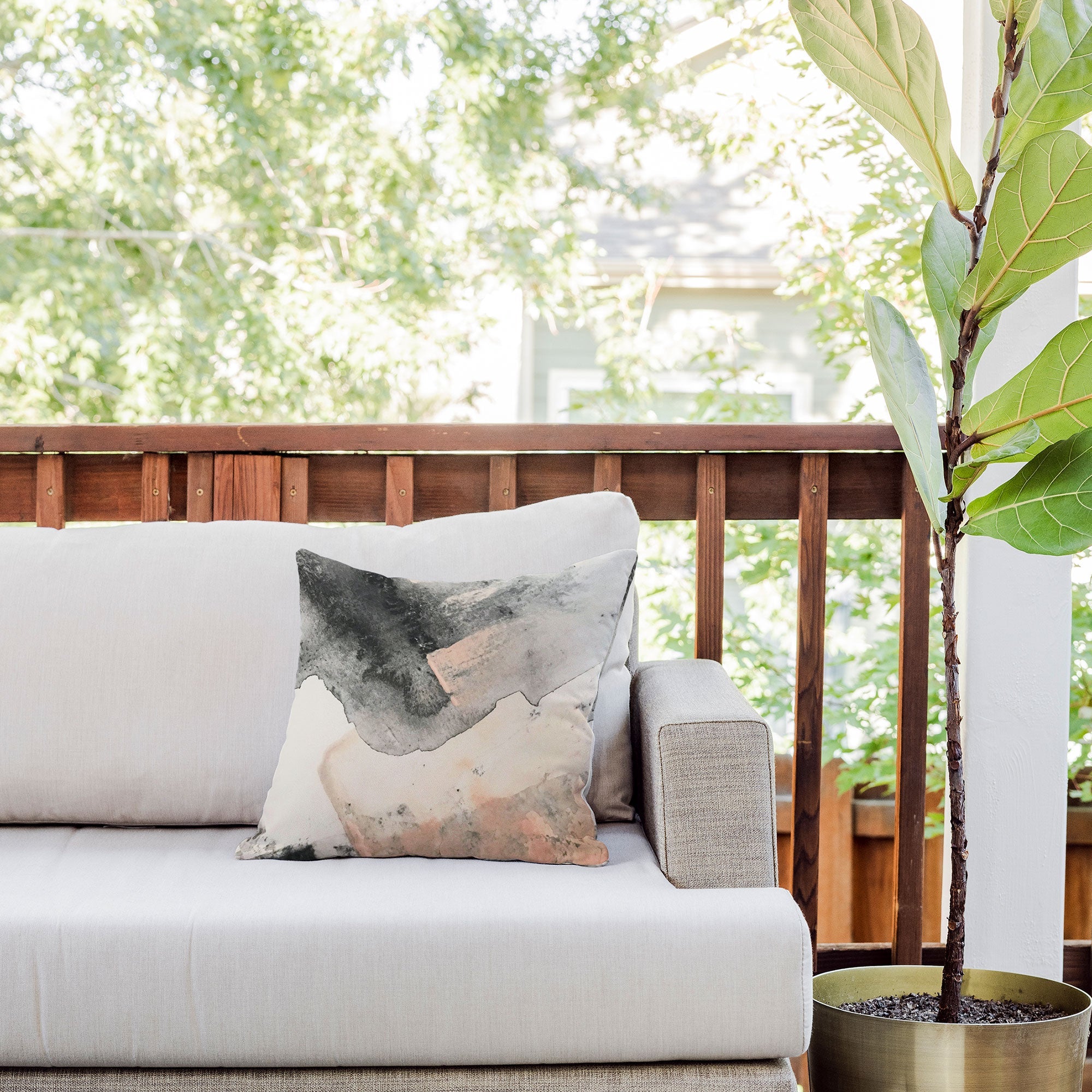 Alyssa Hamilton Art Peace and Quiet 2 Throw Pillow Collection - Decor Addict, LLC