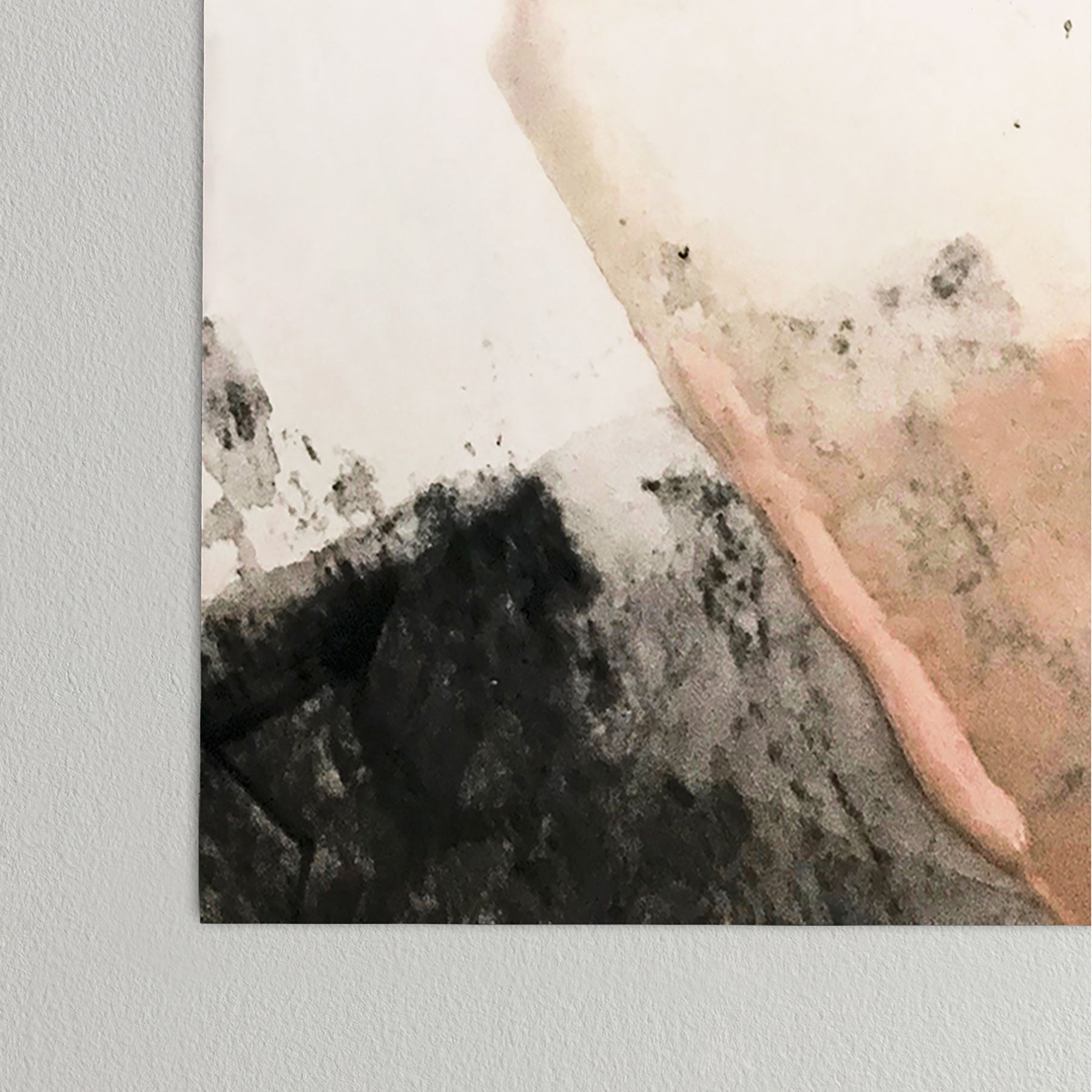 Alyssa Hamilton Art Peach and Quiet 2 Wall Art - Decor Addict, LLC