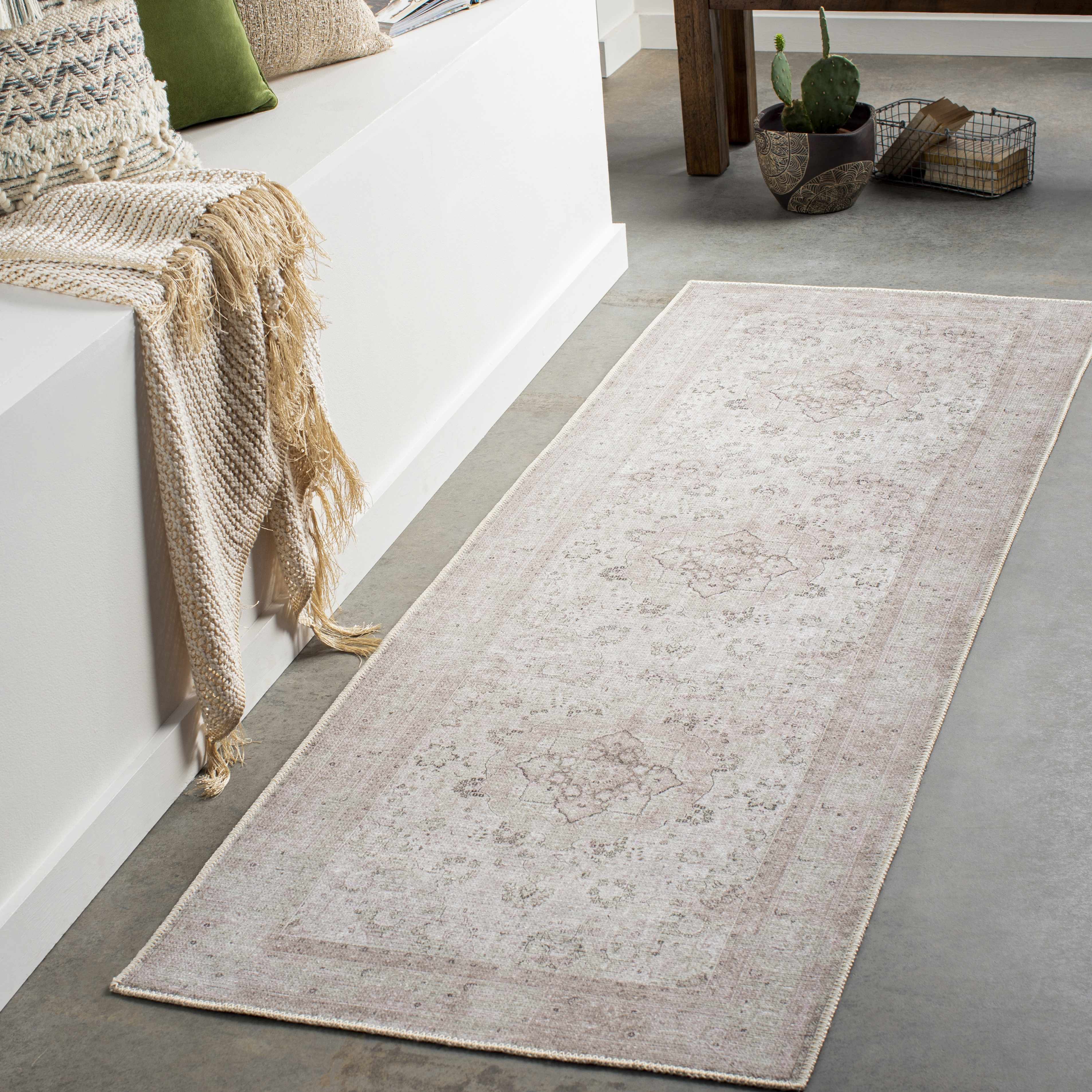 Bethany Washable Area Rug - Decor Addict, LLC