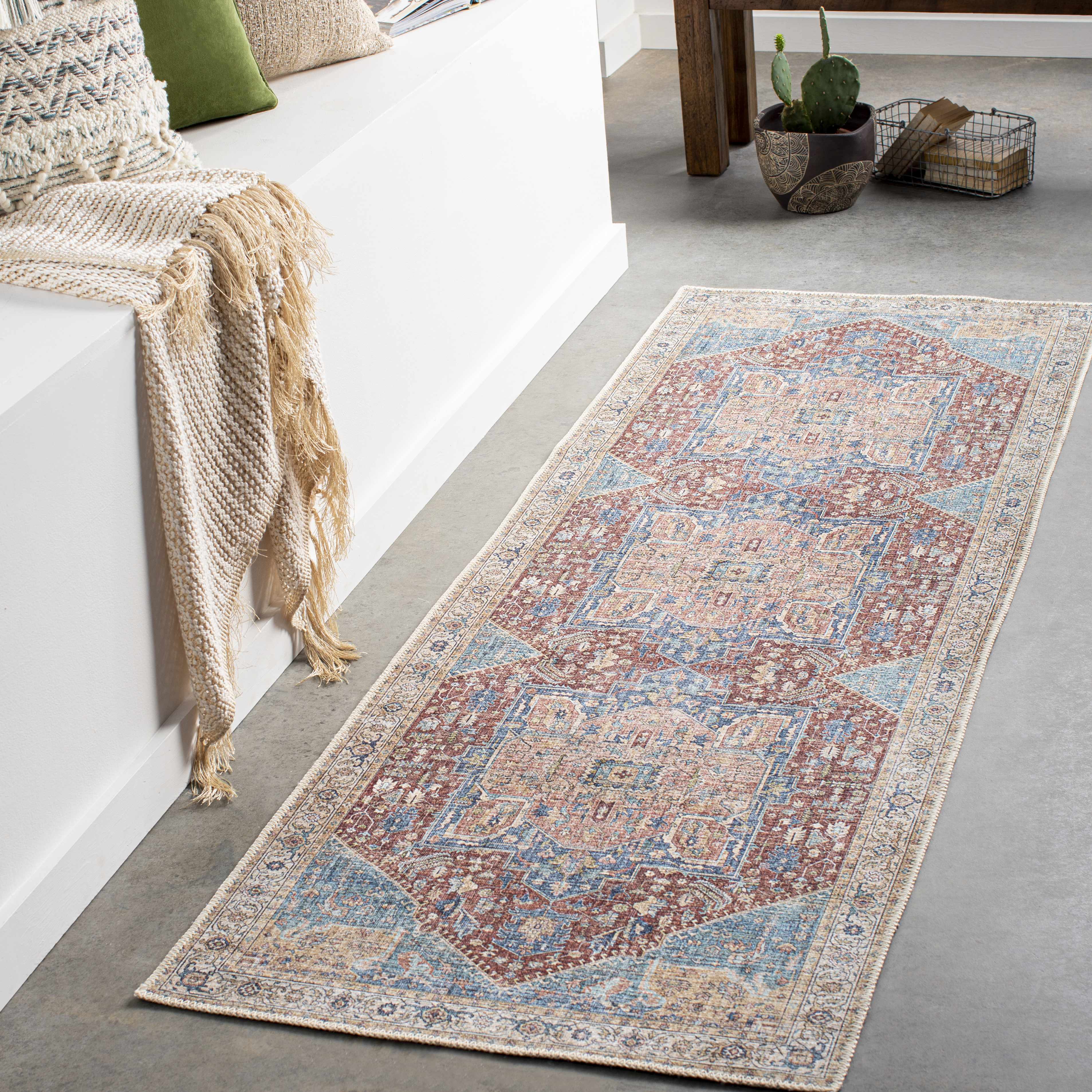 Como Washable Runner & Area Rug - Decor Addict, LLC