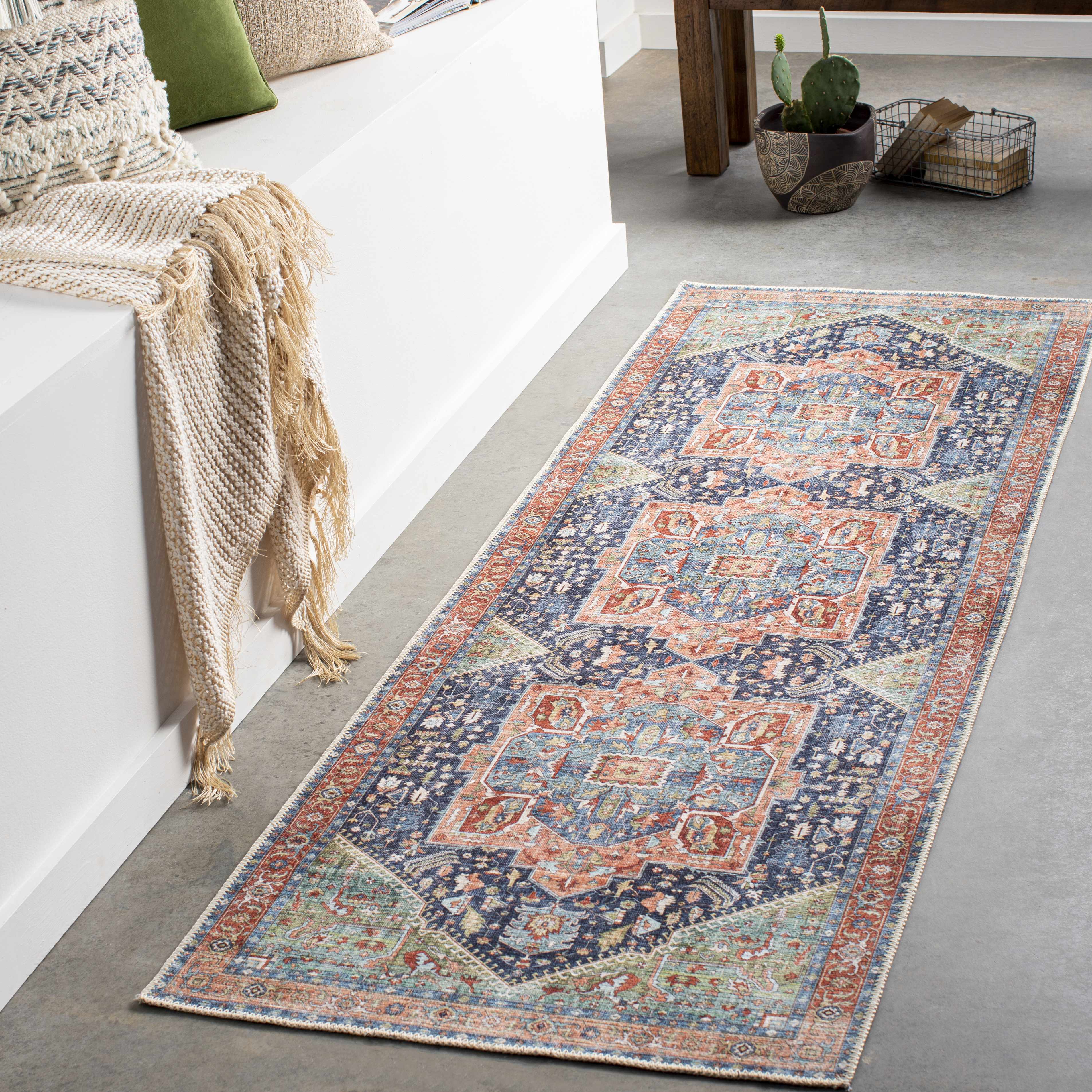 Exira Washable Area Rug - Decor Addict, LLC